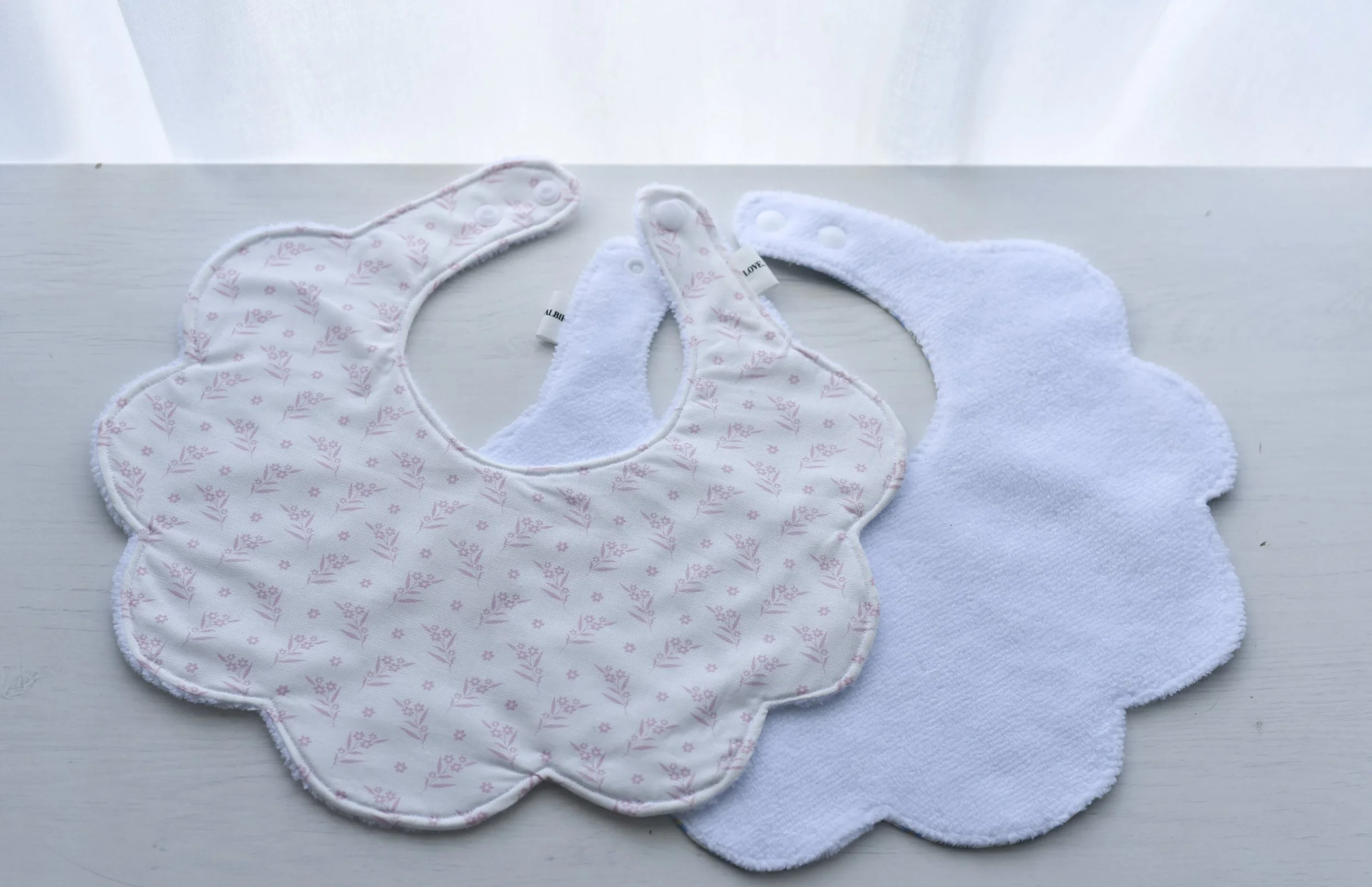 Rosy Bloom Bib