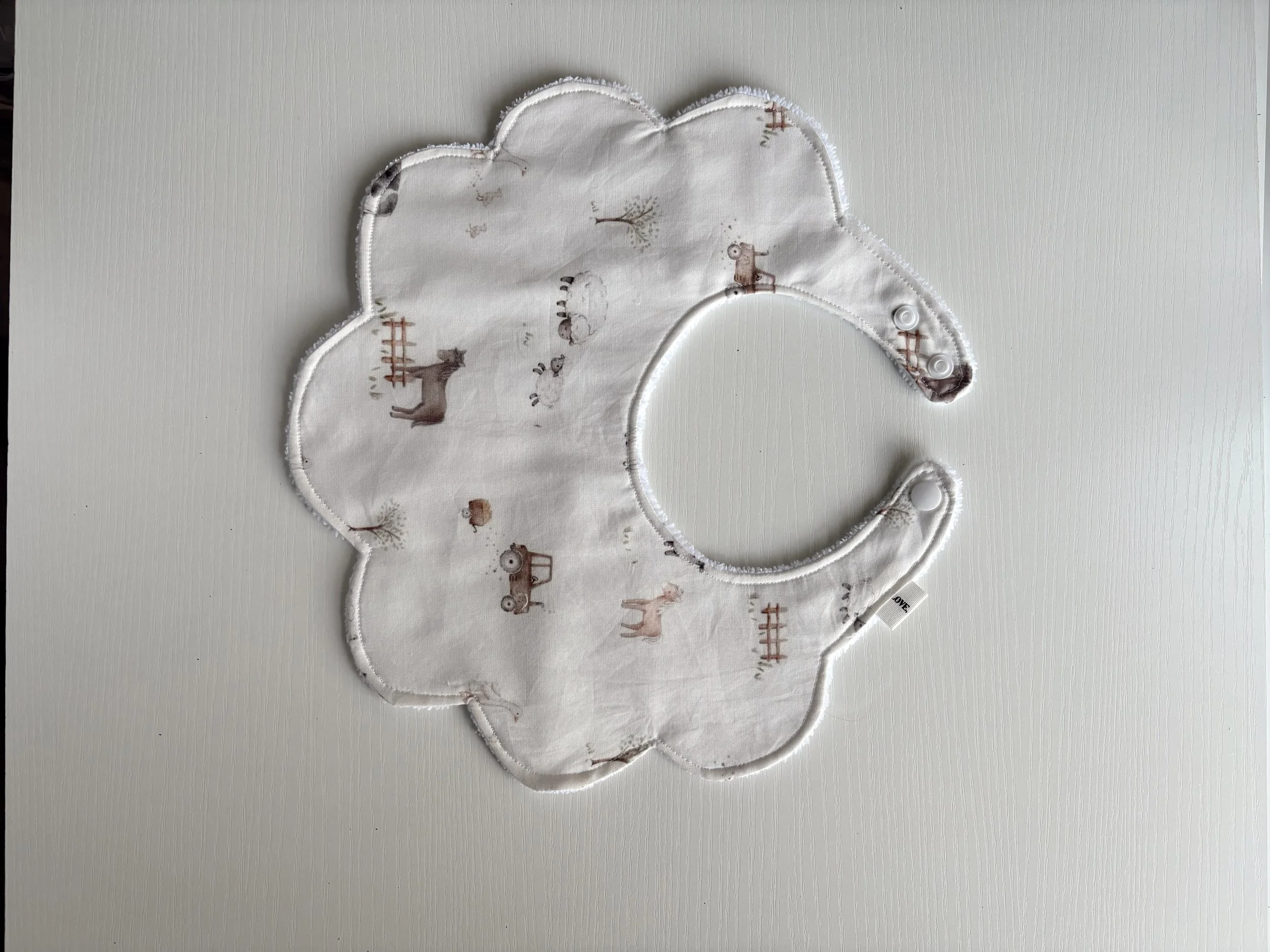 Farm Friends Bib