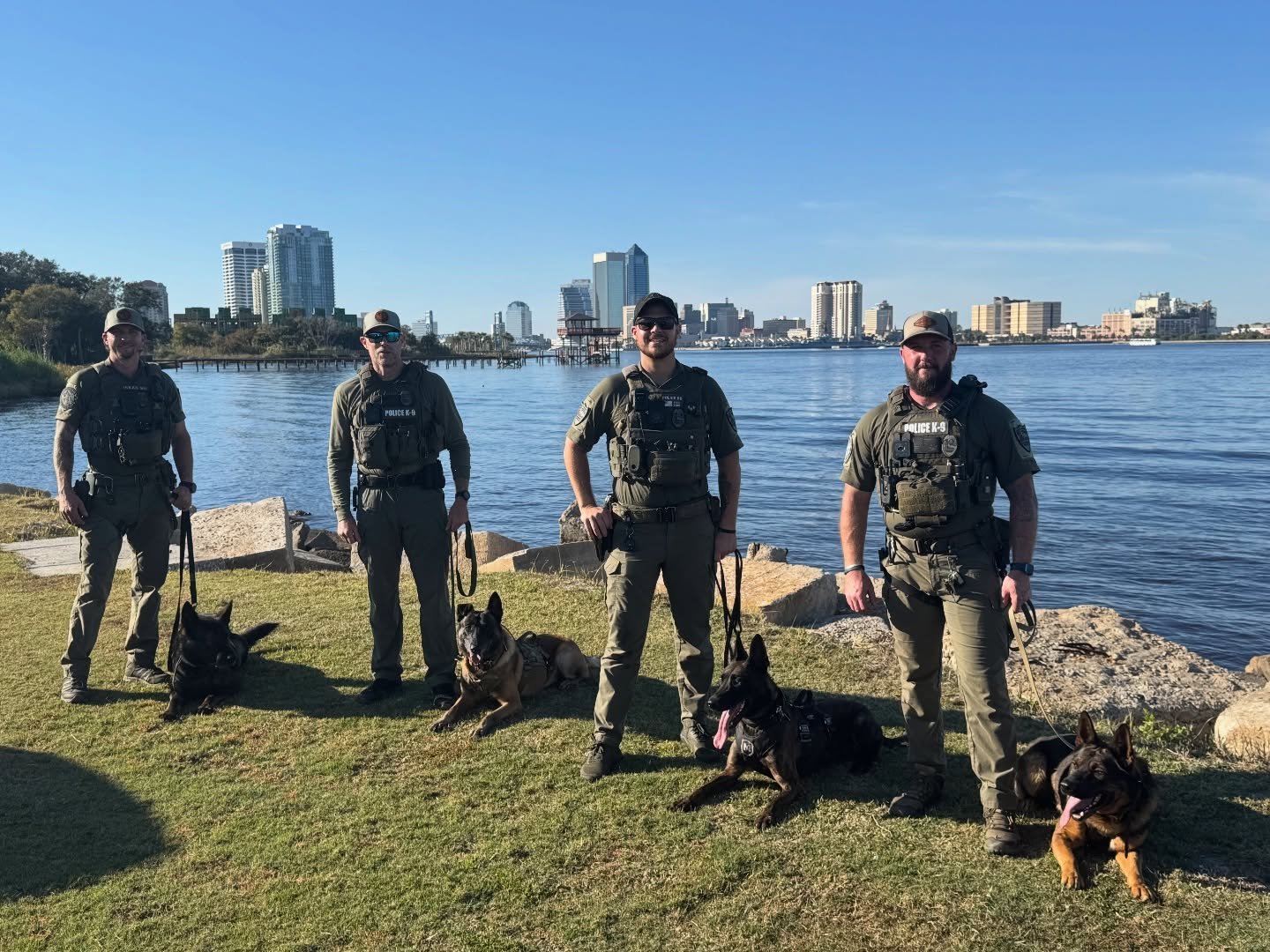 We had a great time at the K9&rsquo;s United 4th Annual K9 Competition at Bishop Kenny High School. A big thanks to @natevick87 and @dogs_by_jason for decoying at the event. 

@trumoo_merica 
@babygotbaxley 
@D Reese
@scottstevenson13 
@natevick87 
@
