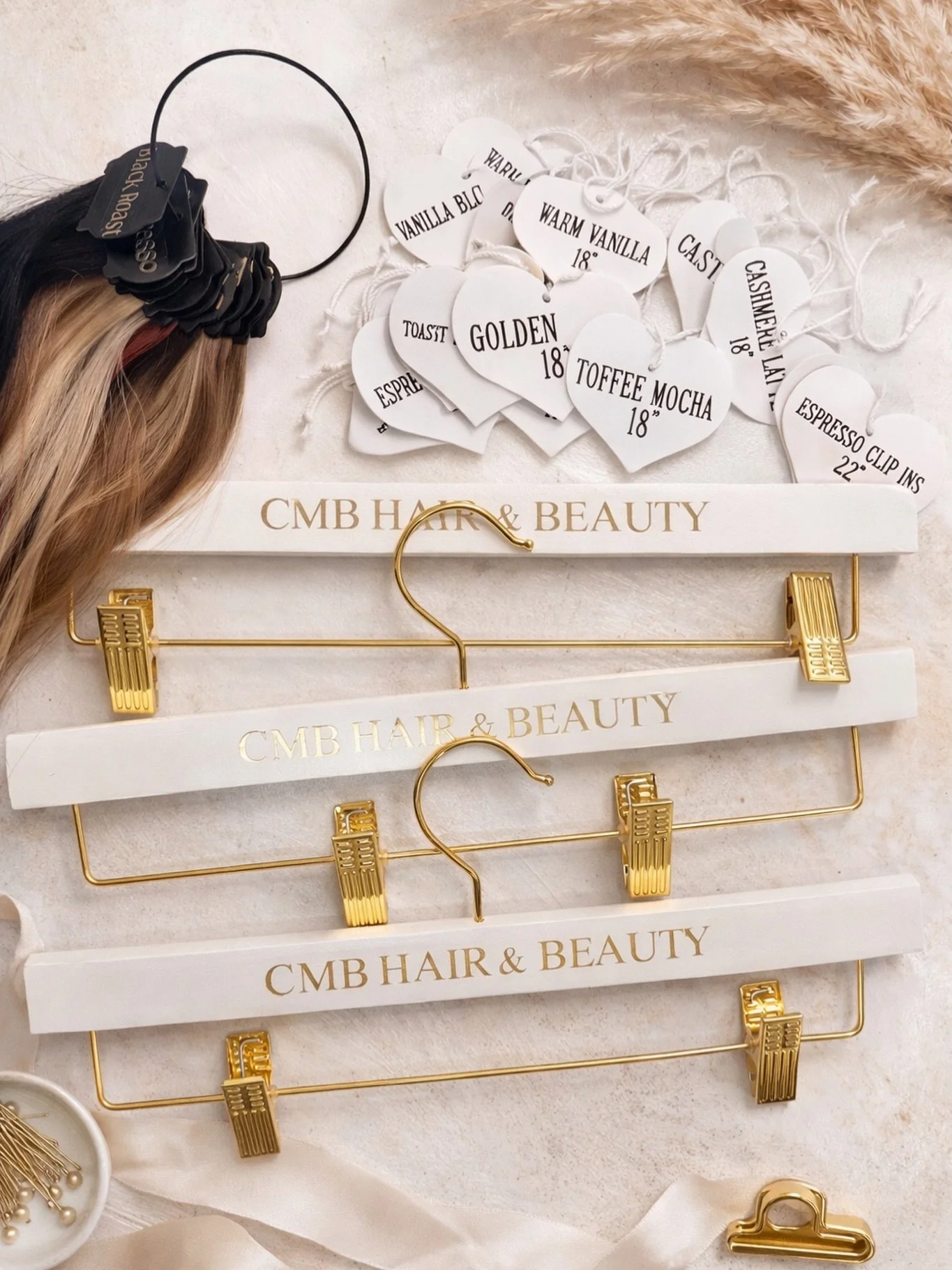 LOVE all of these little details✨✨ HUGE thank you to @brizieee_ for custom designing everything just perfect 🤍🤍
(yes, it&rsquo;s an AI background 😂)
.
.
.
#detailing #hangers #colorring #designinspiration #extensions