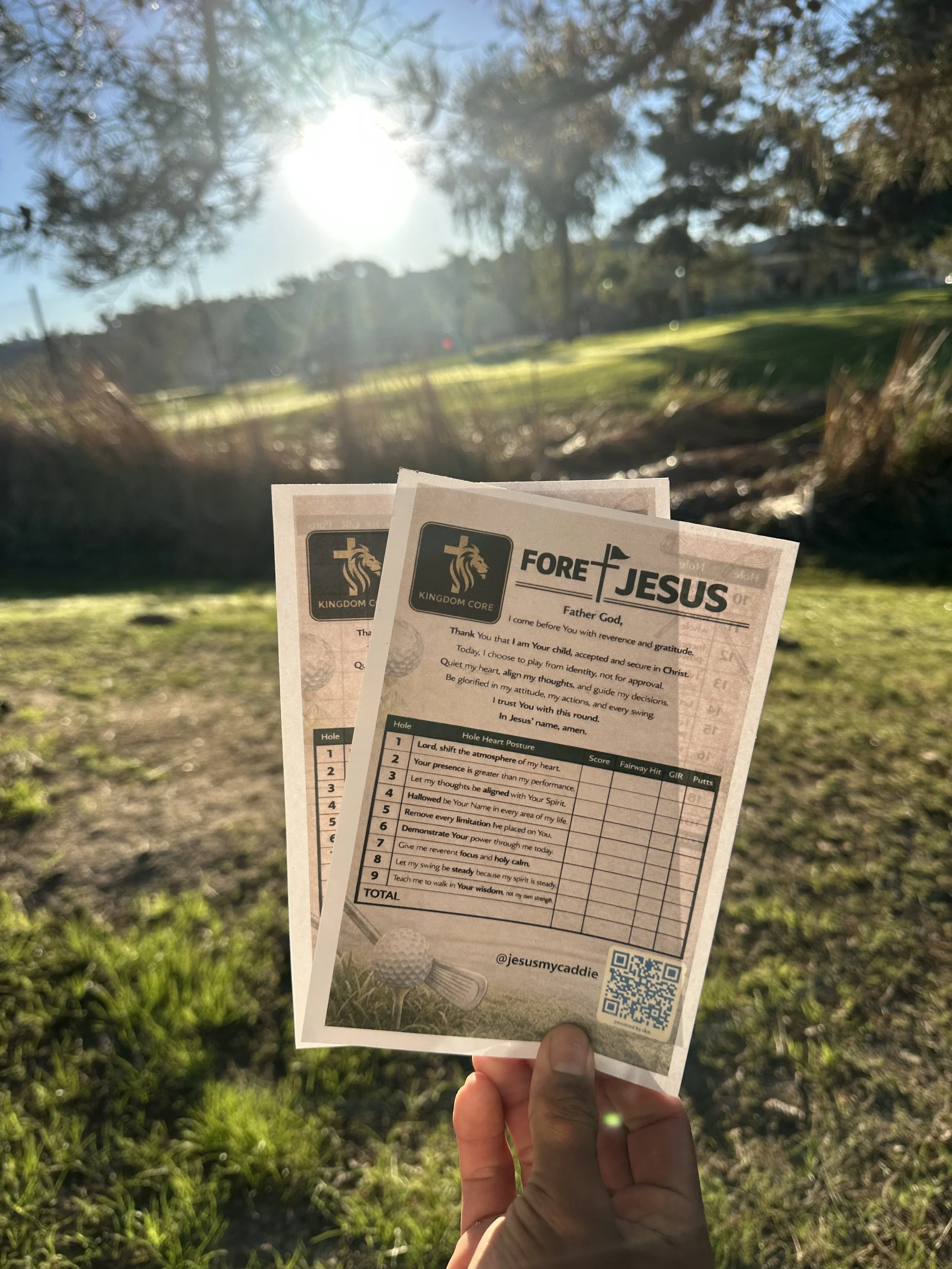 (4 Pack) Heart Posture Score Card