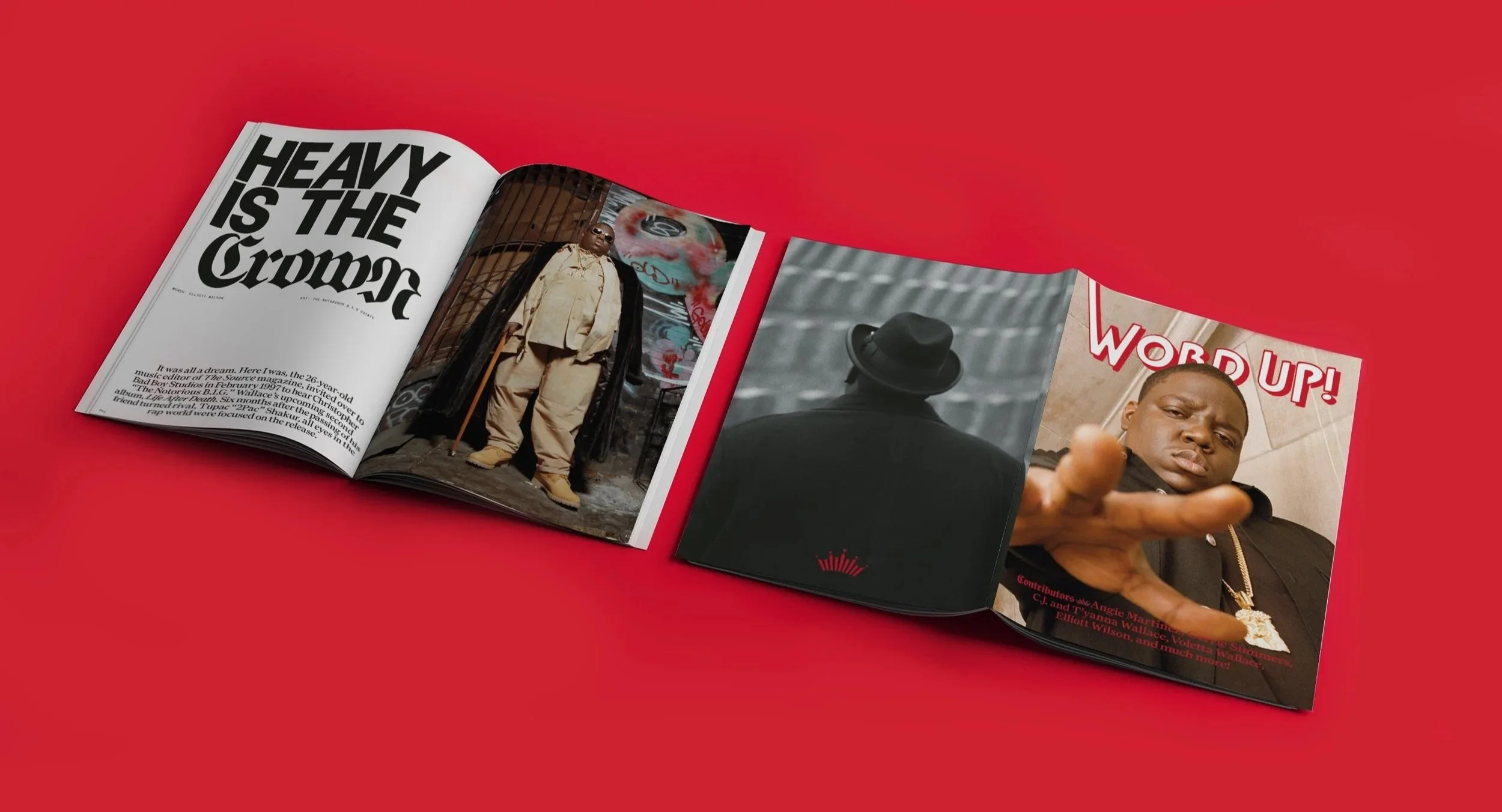 word up magazine budweiser biggie notorious BIG brooklyn way zine magazine limited edition print collectible