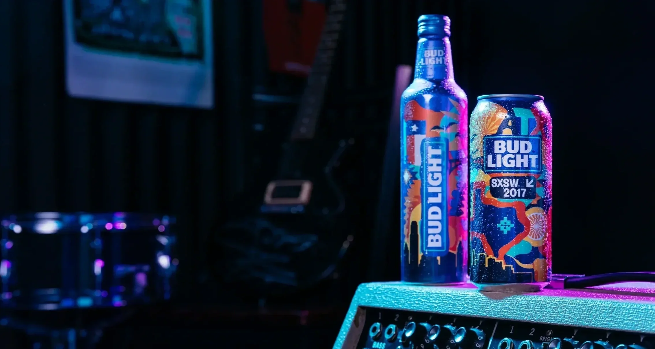 bud light sxsw custom packaging austin texas beer collectible