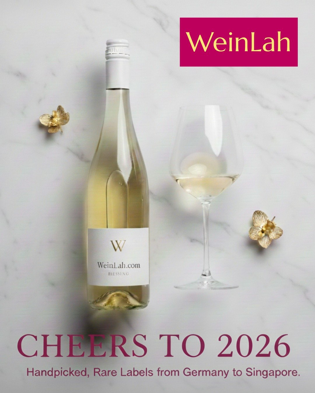 🥂 Happy New Year from WeinLah.com! 🇸🇬🇩🇪 As we toast to new beginnings, we're filled with excitement for what 2026 holds.

We're so grateful for the incredible journey of bringing exquisite German white wines to your tables in Singapore. Your app