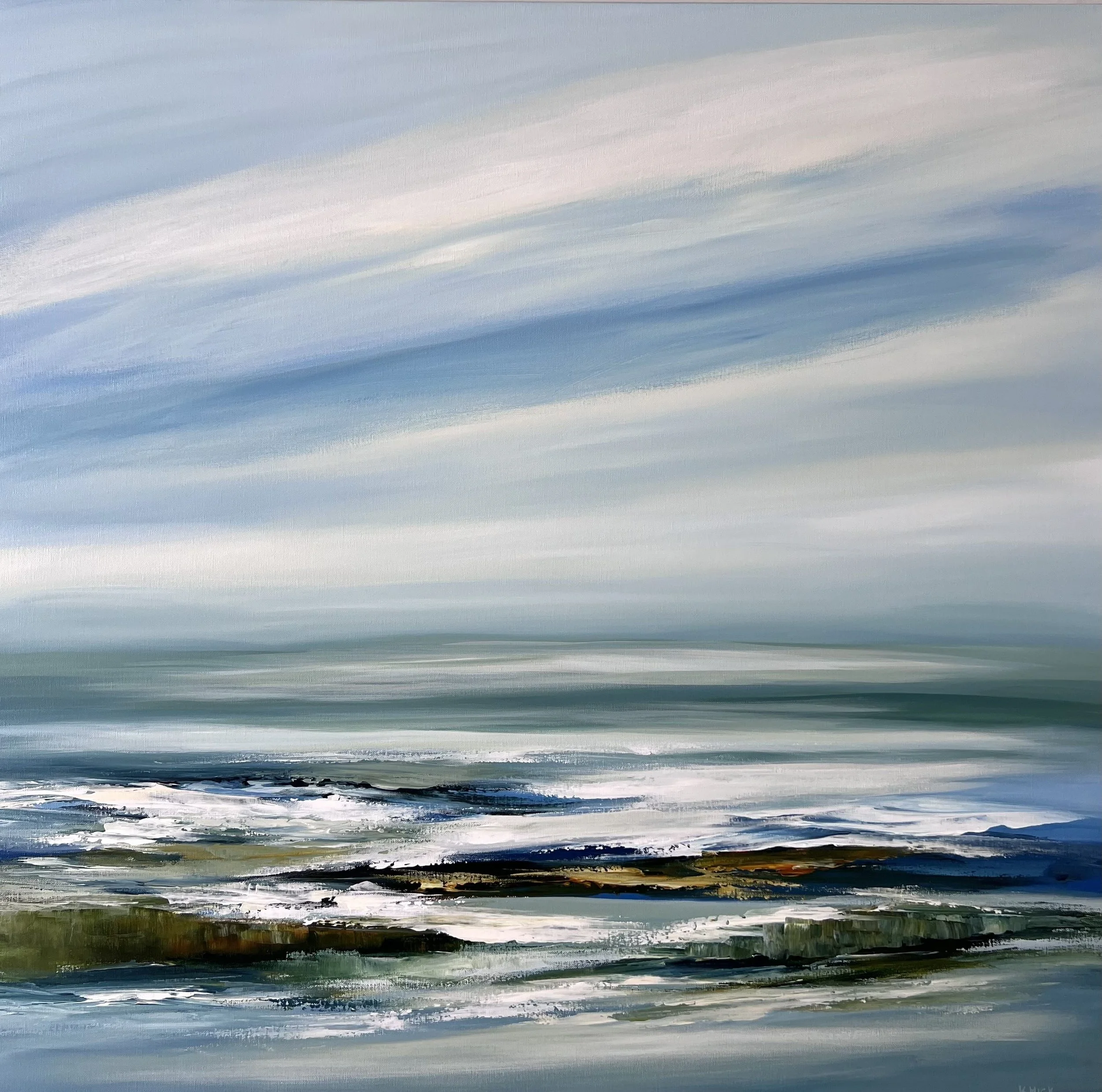 Morning Swell | 100cm x 100cm | Available