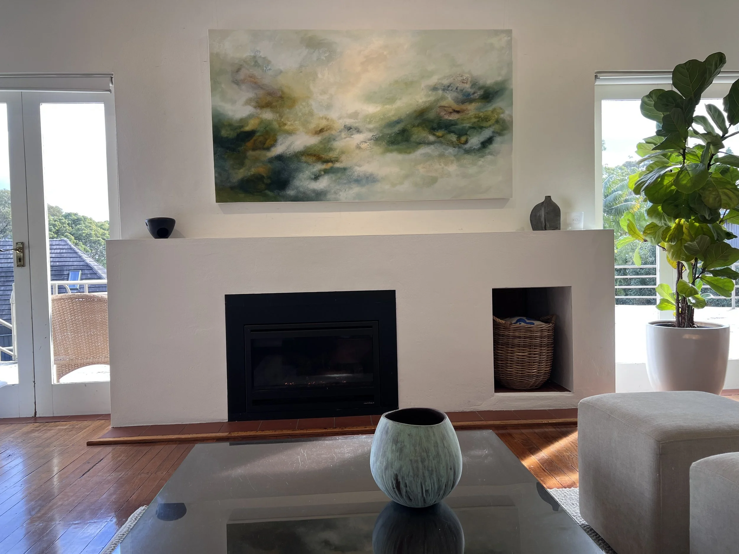 180cm x 100cm  : Acrylic on Canvas : Sold