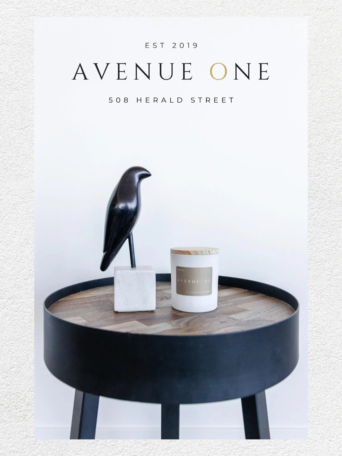 Come visit us at 508 Herald Street in Victoria&rsquo;s Design District and shop curated d&eacute;cor, accessories, and custom furniture to make your home uniquely yours. 

We&rsquo;re open Tuesday to Saturday, 10 am to 5 pm.

.
.
.
.

#avenueonehome 