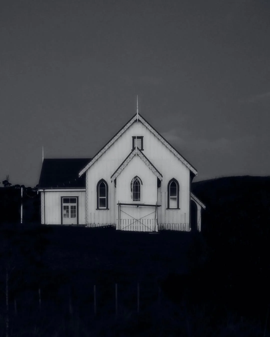 1. Church in Aotearoa2. Wind affected trees 3. Grandmother’s backyard.jpg