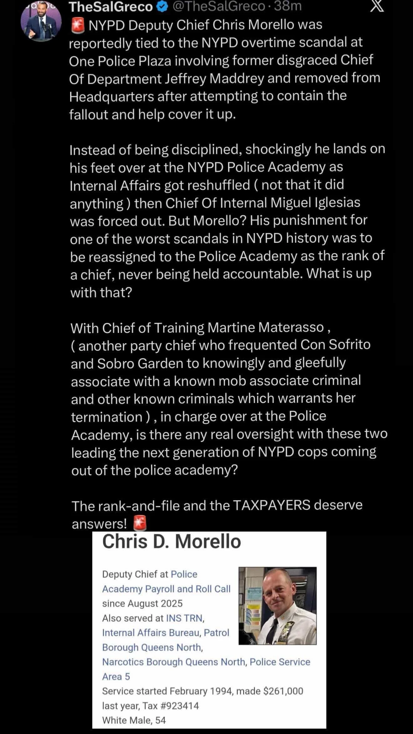 The Reality of Leadership in the NYPD: Accountability and Advocacy