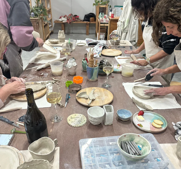 Pottery &amp; Prosecco