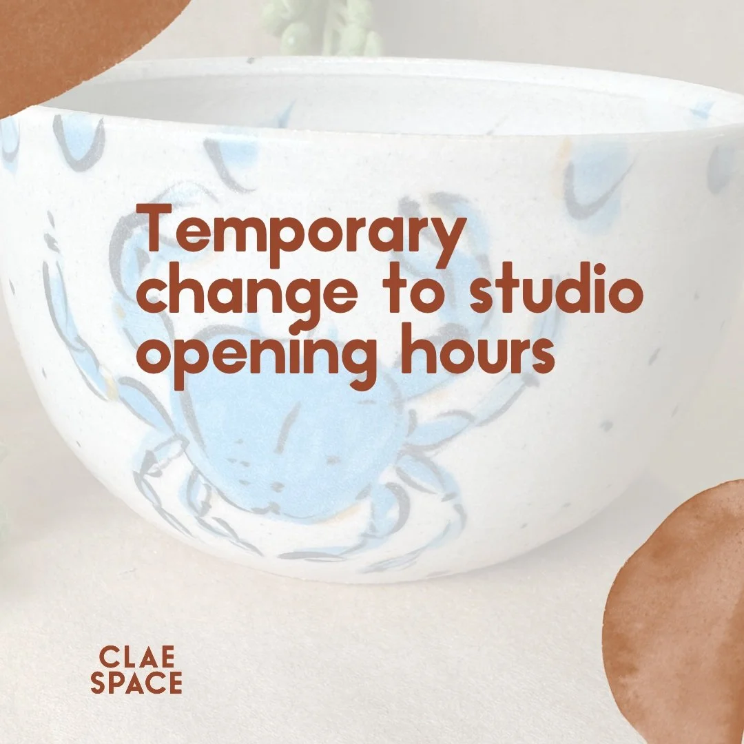 A quick studio update 🌻 Alyssa is away for some PD and a brief holiday with family. With Cup weekend thrown in there, we will be closed from Sat Oct 31st and back in the studio on Fri Nov 5th. If you're hoping to pick up school holiday pieces, we wi