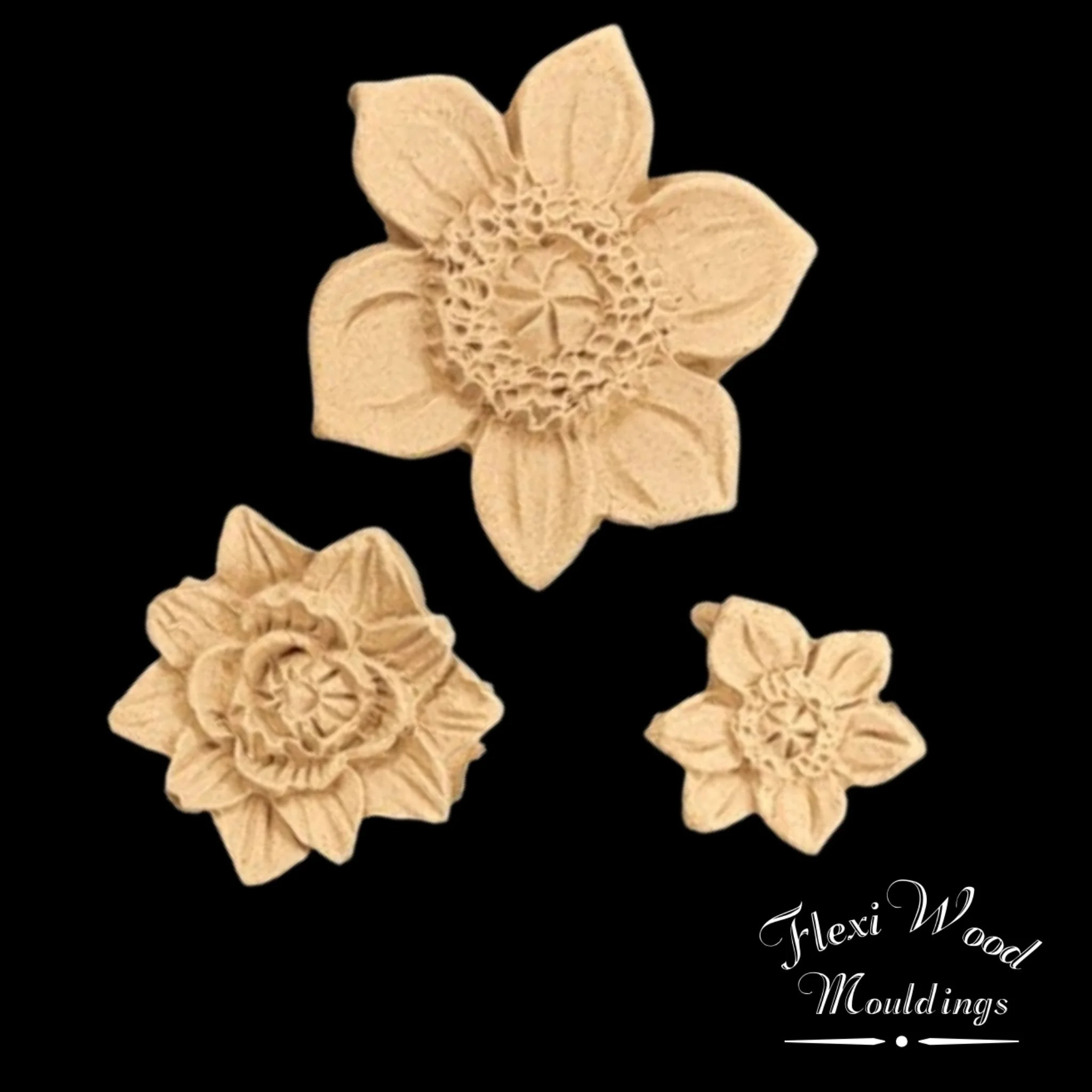 FlexiWood Floral Trio-FW15