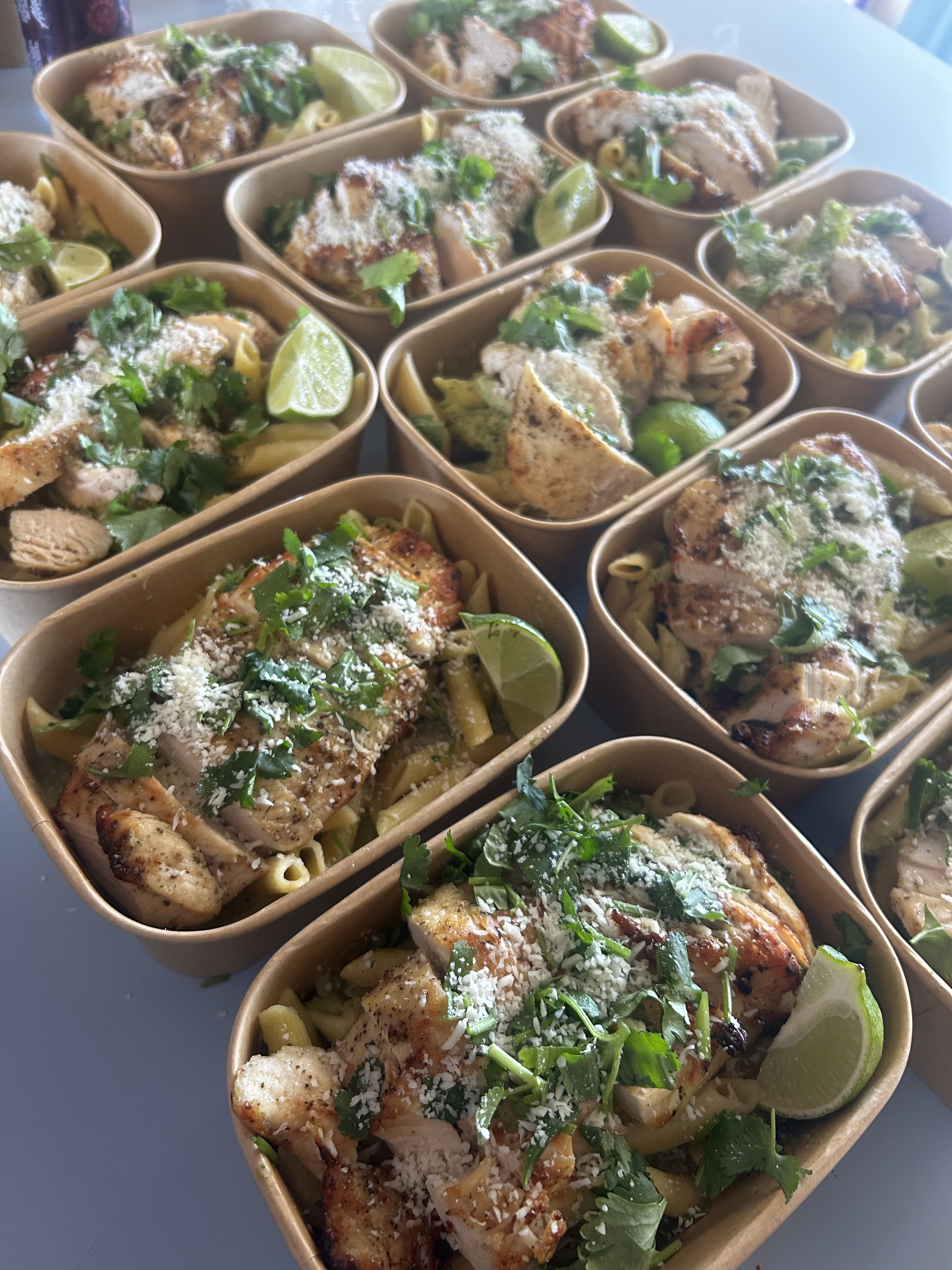 High Protein Green Mexican Pasta