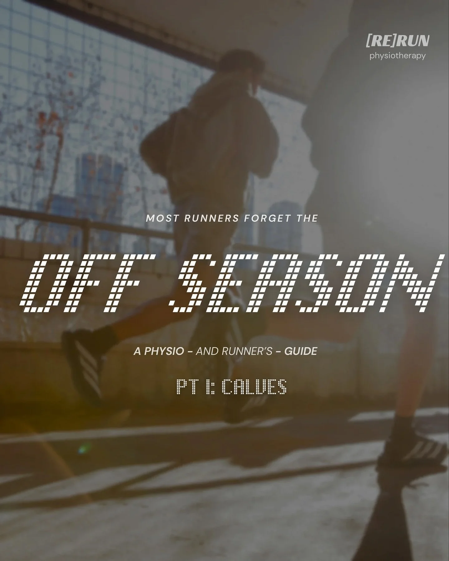 Most runners skip the off-season.
We go race &rarr; block &rarr; race, carrying calf and ankle niggles into the next cycle - without actually reinforcing what broke down.

The calves are the powerhouse of running. They absorb, produce, and control a 