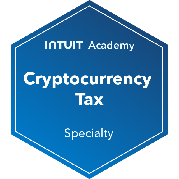 INTUIT ACADEMY CRYPTOCURRENCY TAX BADGE