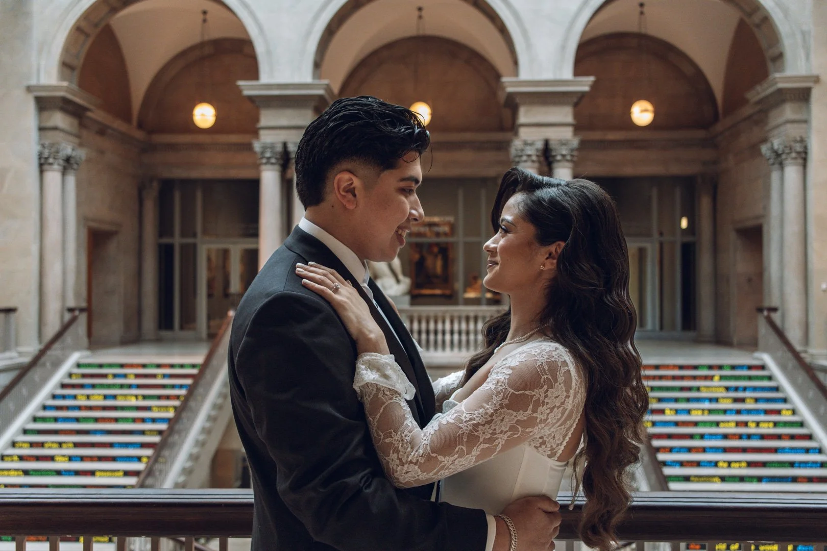 Art Institute of Chicago Engagement &amp; Elopement Photos