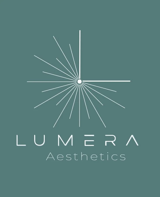 Logo for LumerAesthetics featuring a stylized starburst design above the company name.