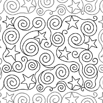 Stars a Swirls
