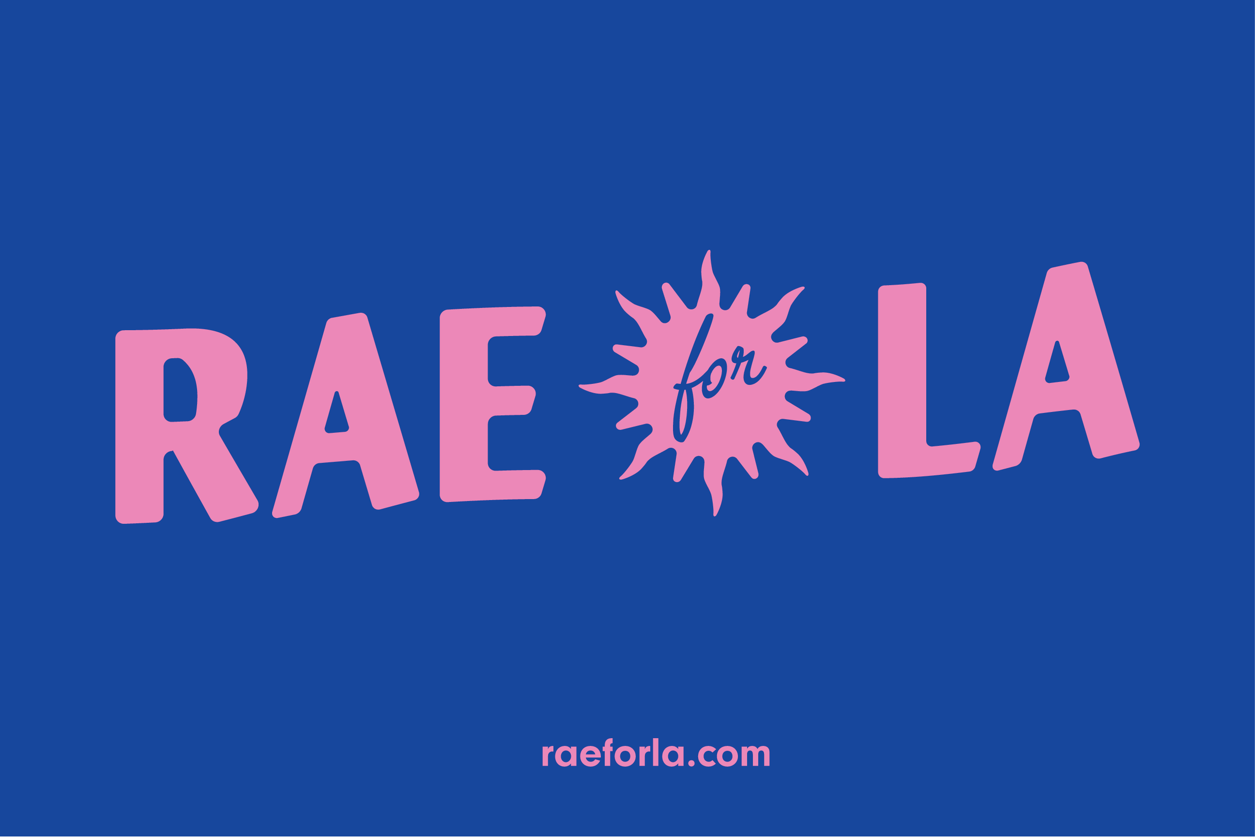 Dark Blue Logo Yard Sign (18x12)