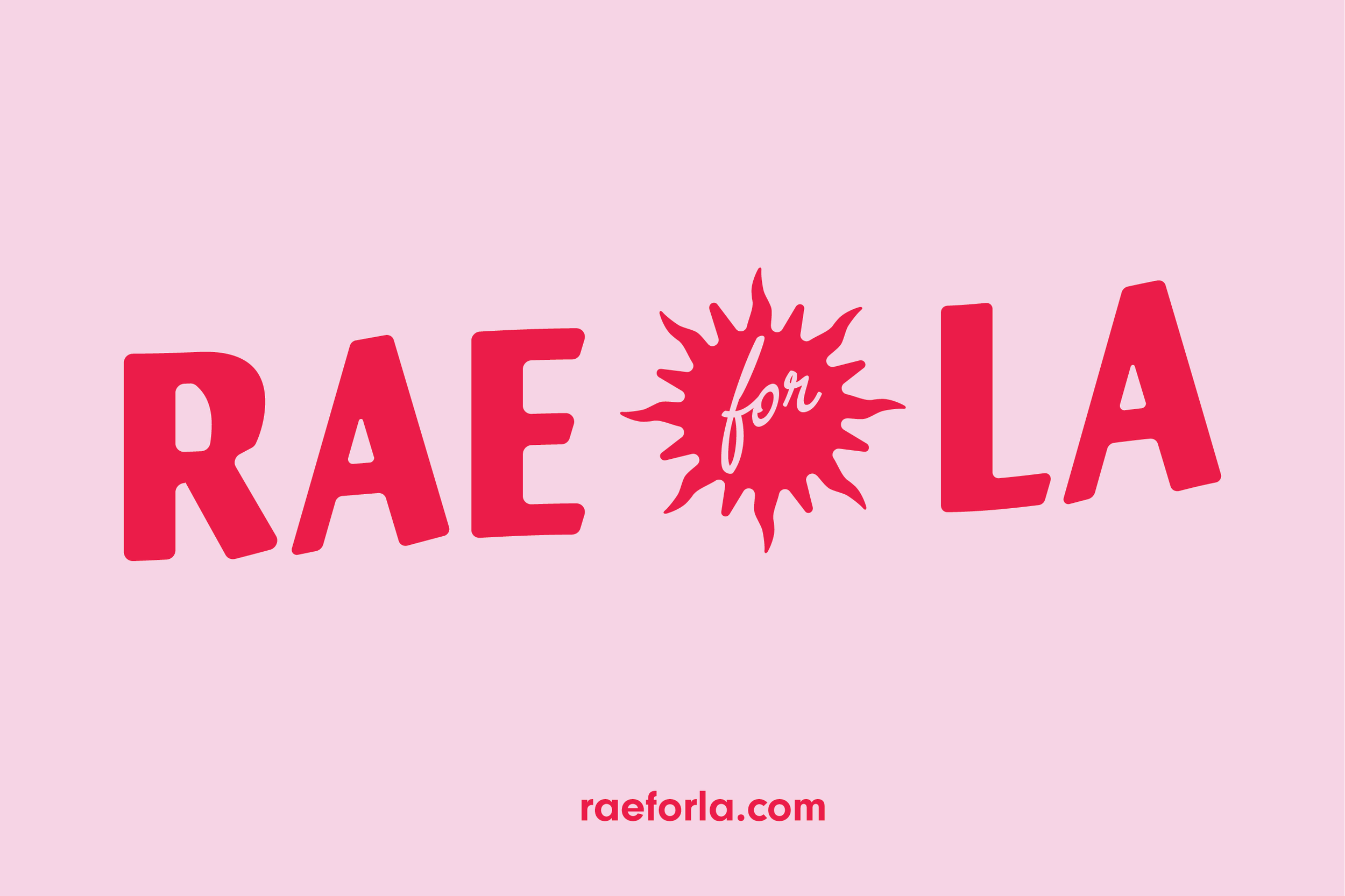 Pink Logo Yard Sign (18x12)