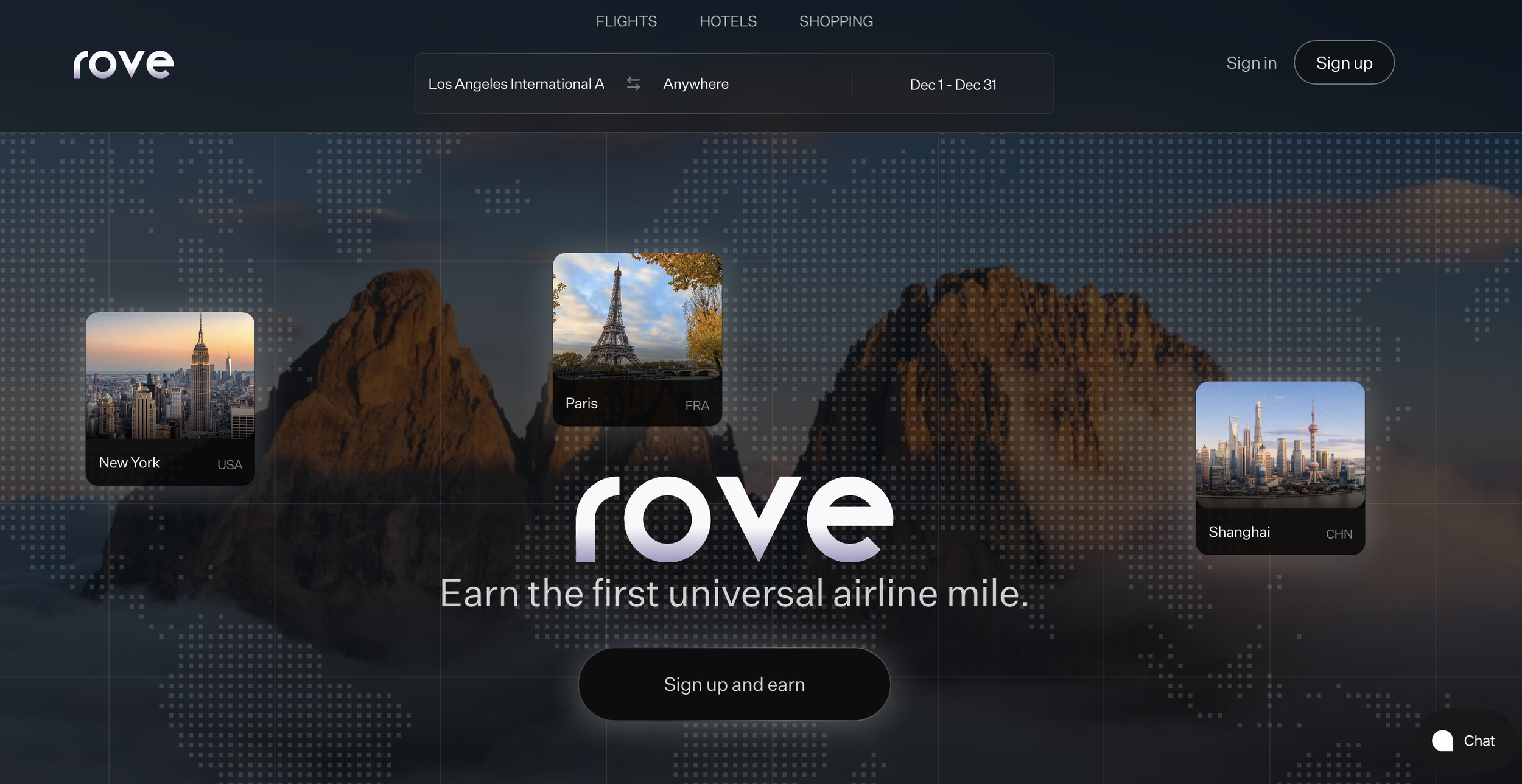 I Signed Up for Rove Miles!