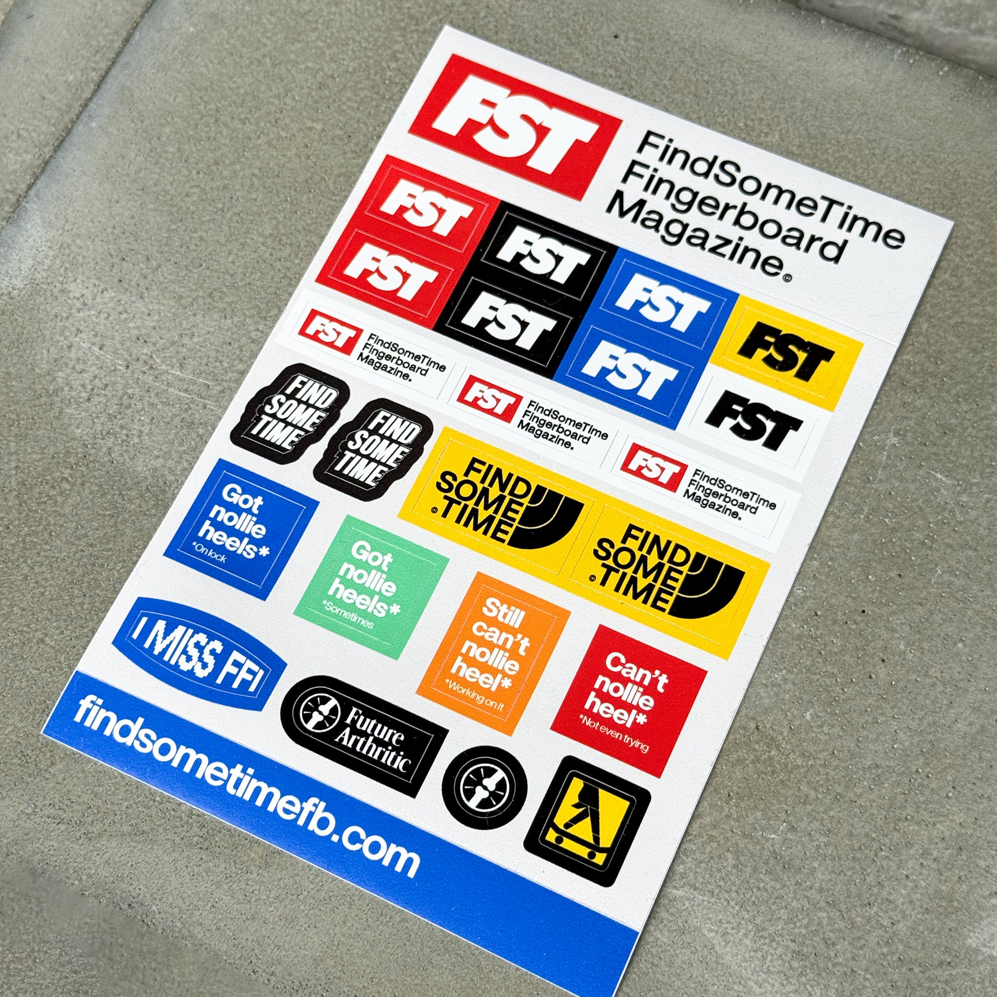 FST Sticker Sheet