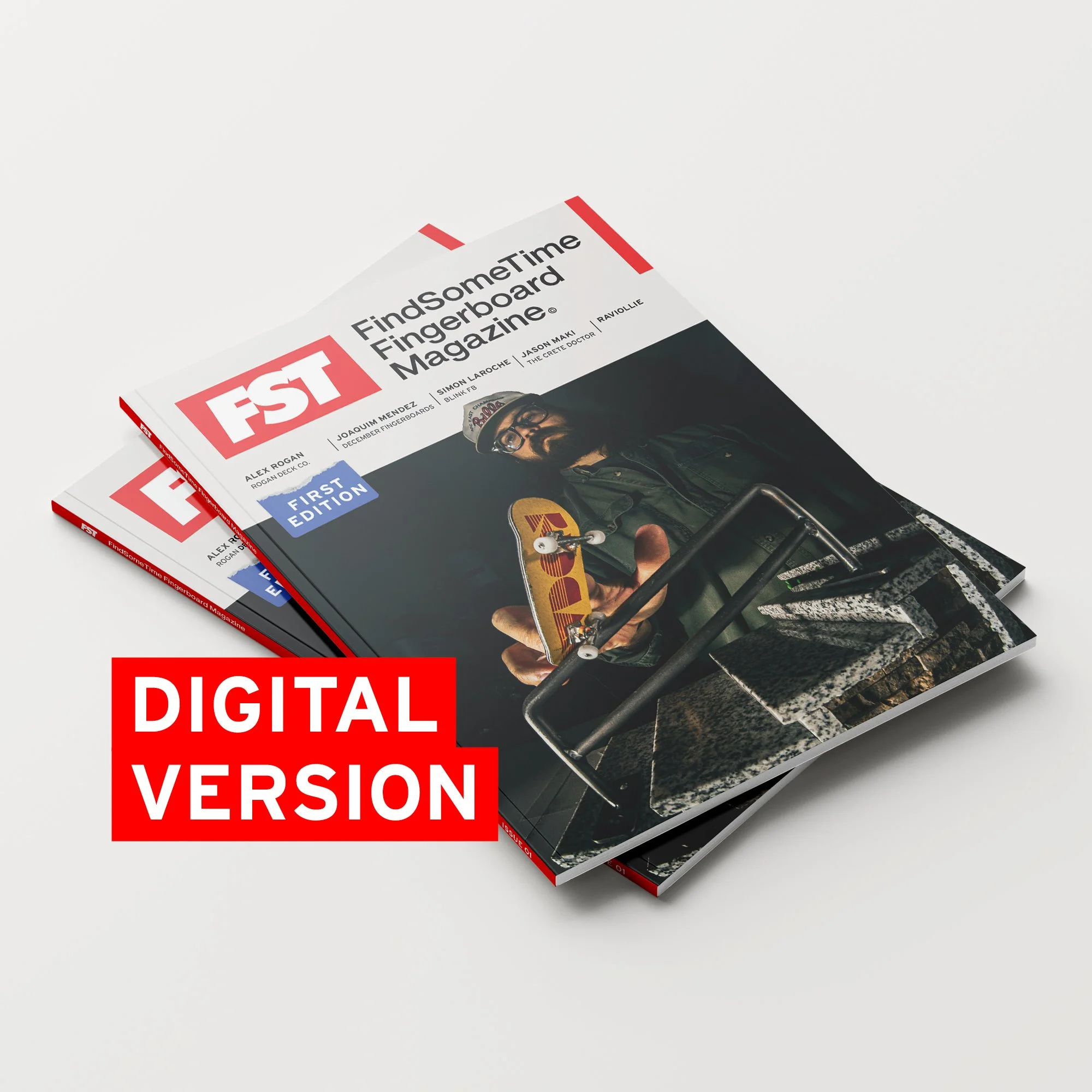 FindSomeTime Fingerboard Magazine Issue 01 Digital Download