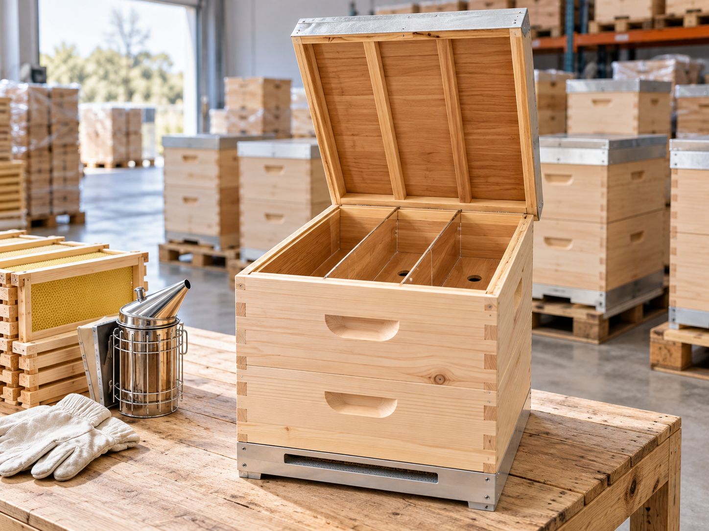 Customised beehive product for apiculture sourcing