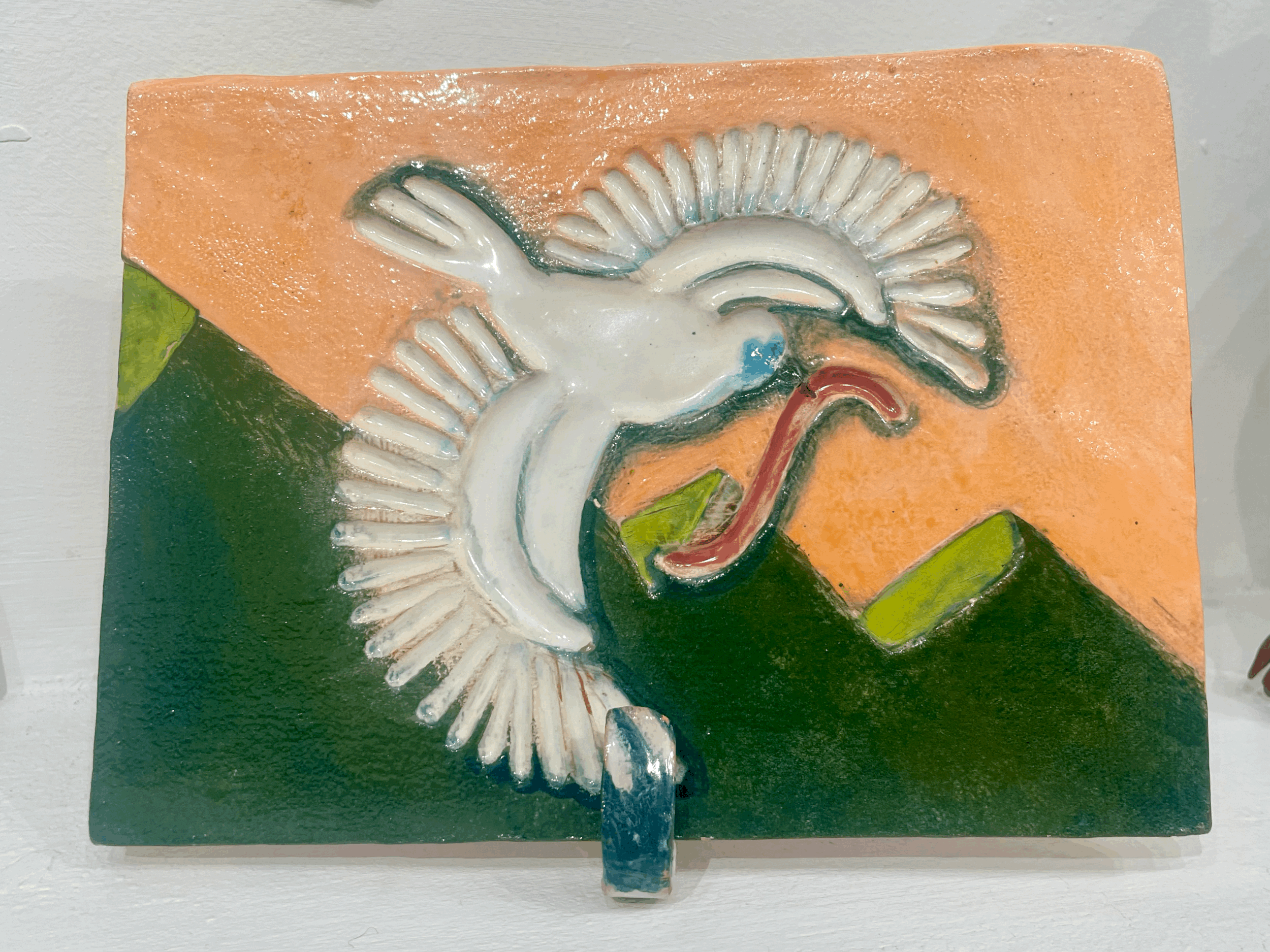 Pájaro Campana en tierra (Bell Bird on Land), 2023