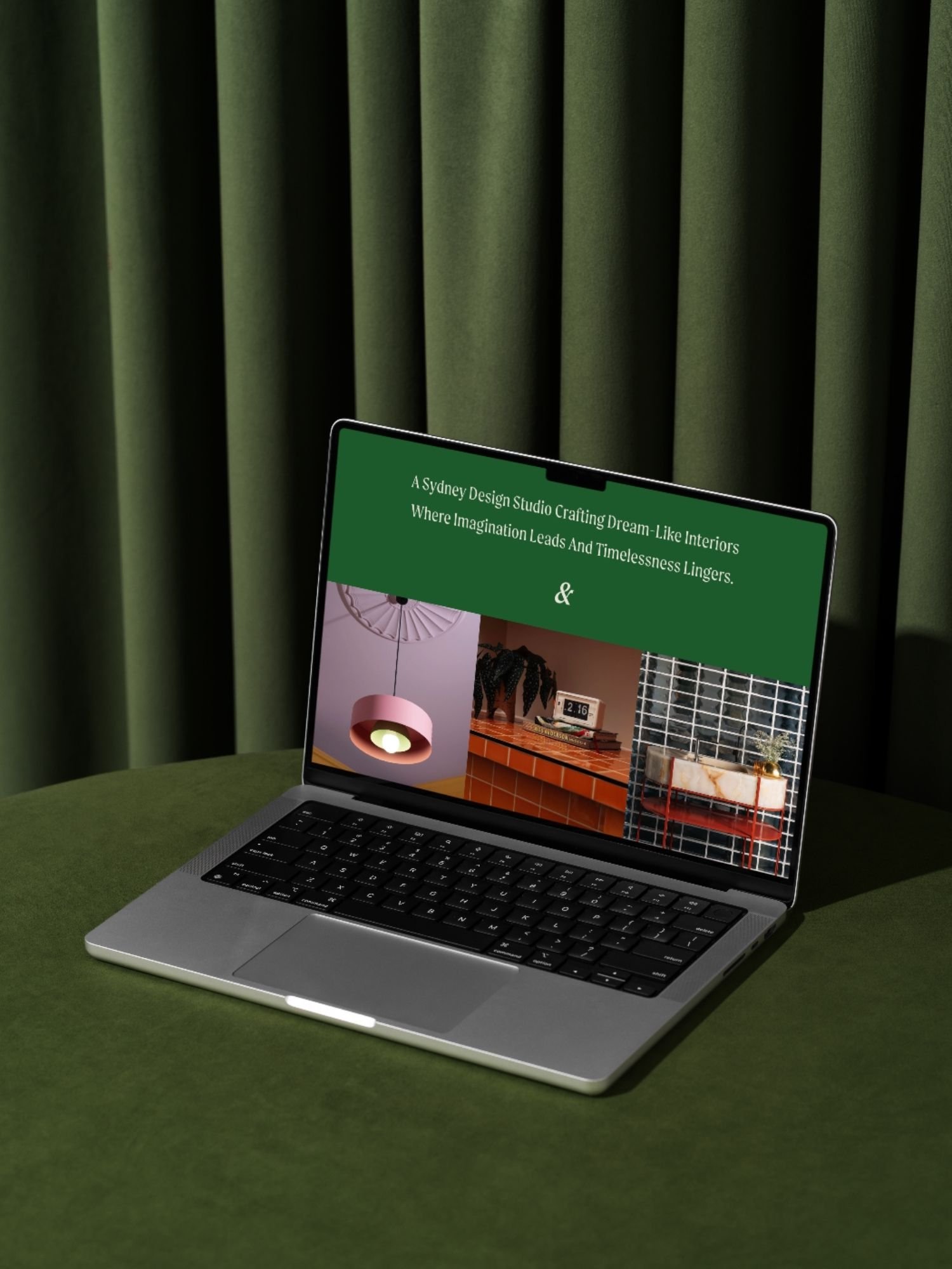 Interior Designer's Squarespace Website Design by Will Travel for Disco