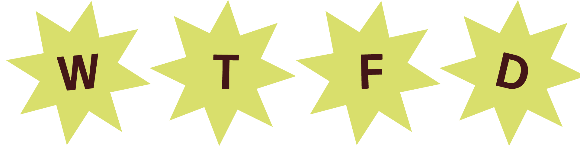 Will Travel for Disco brand logo in lime green