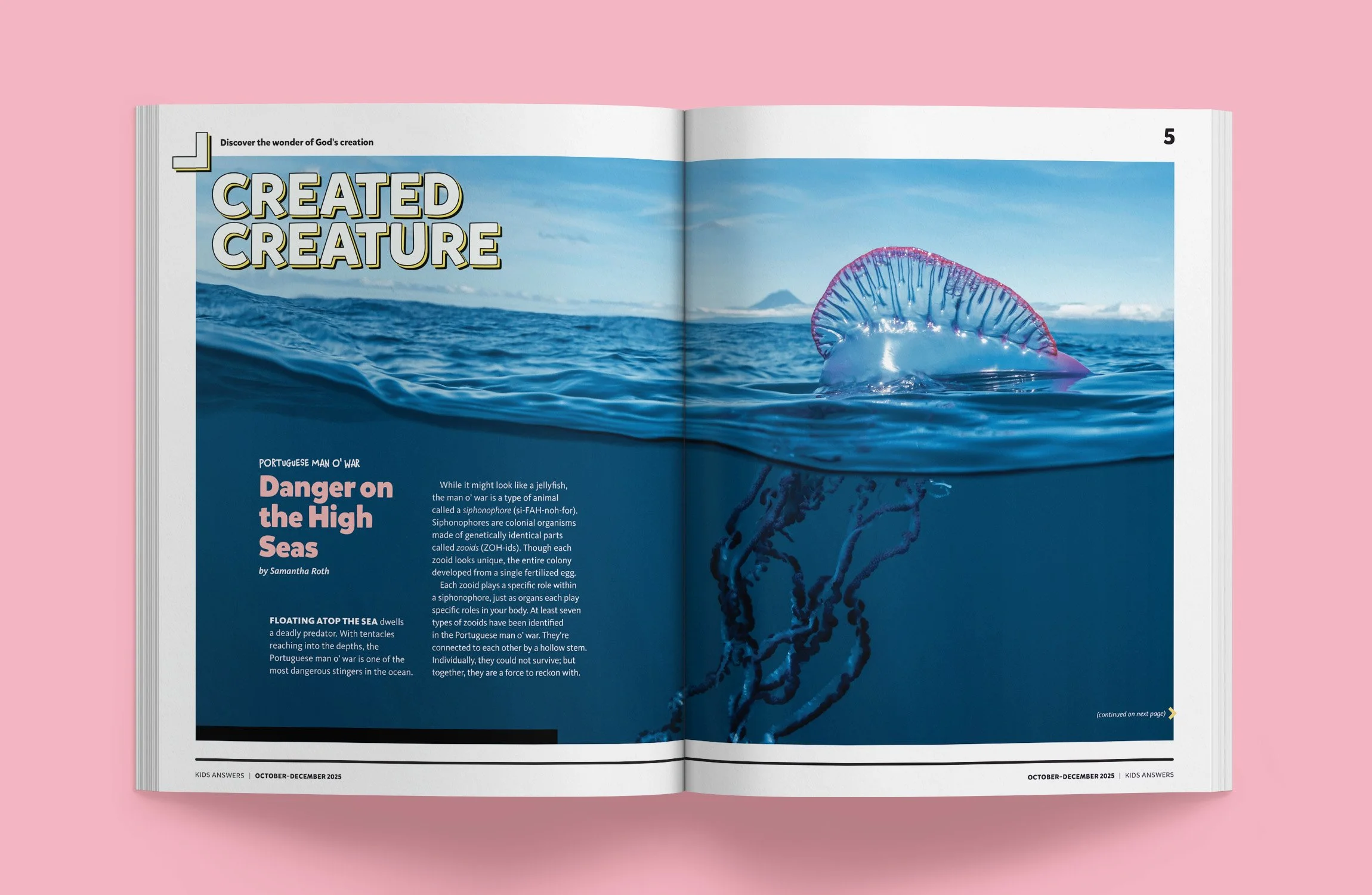 Kids Answers Magazine - Editorial Design, Layout, Illustration