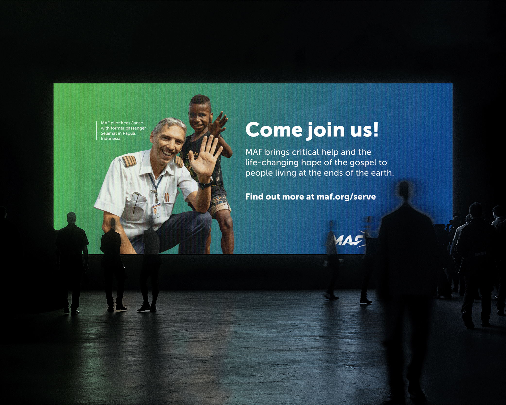 Mission Aviation Fellowship Campaign - Event, Ad, Merch, Icons