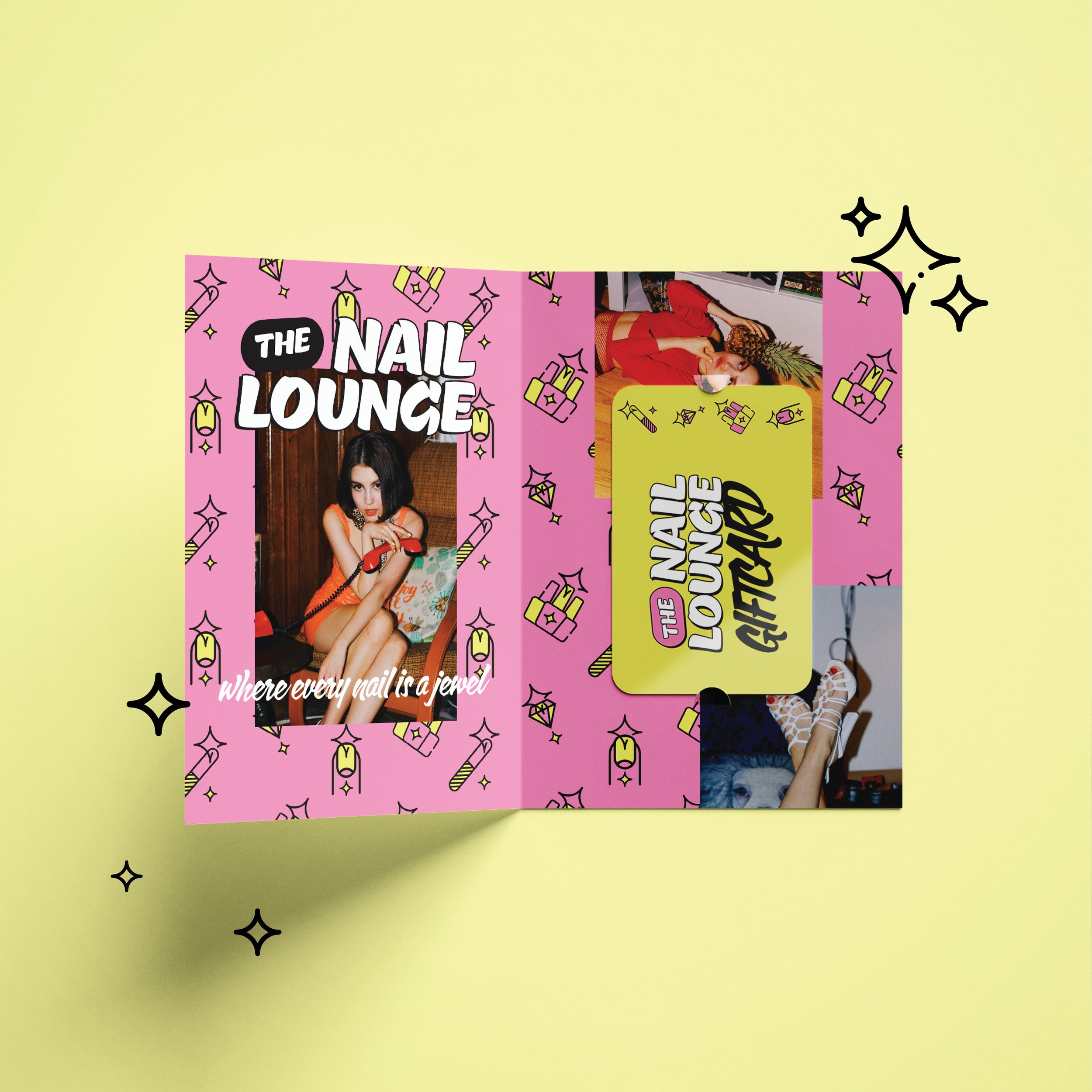 Nail Bar Branding