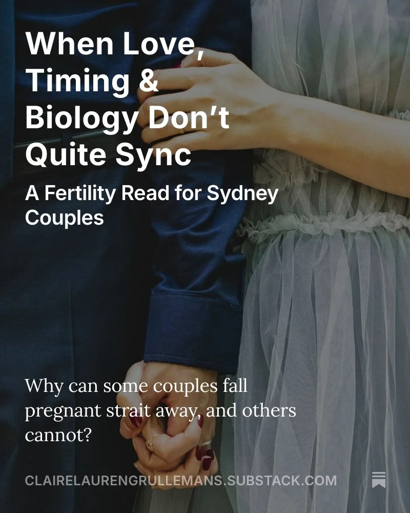 When Love, Timing &amp; Biology Don’t Quite Sync