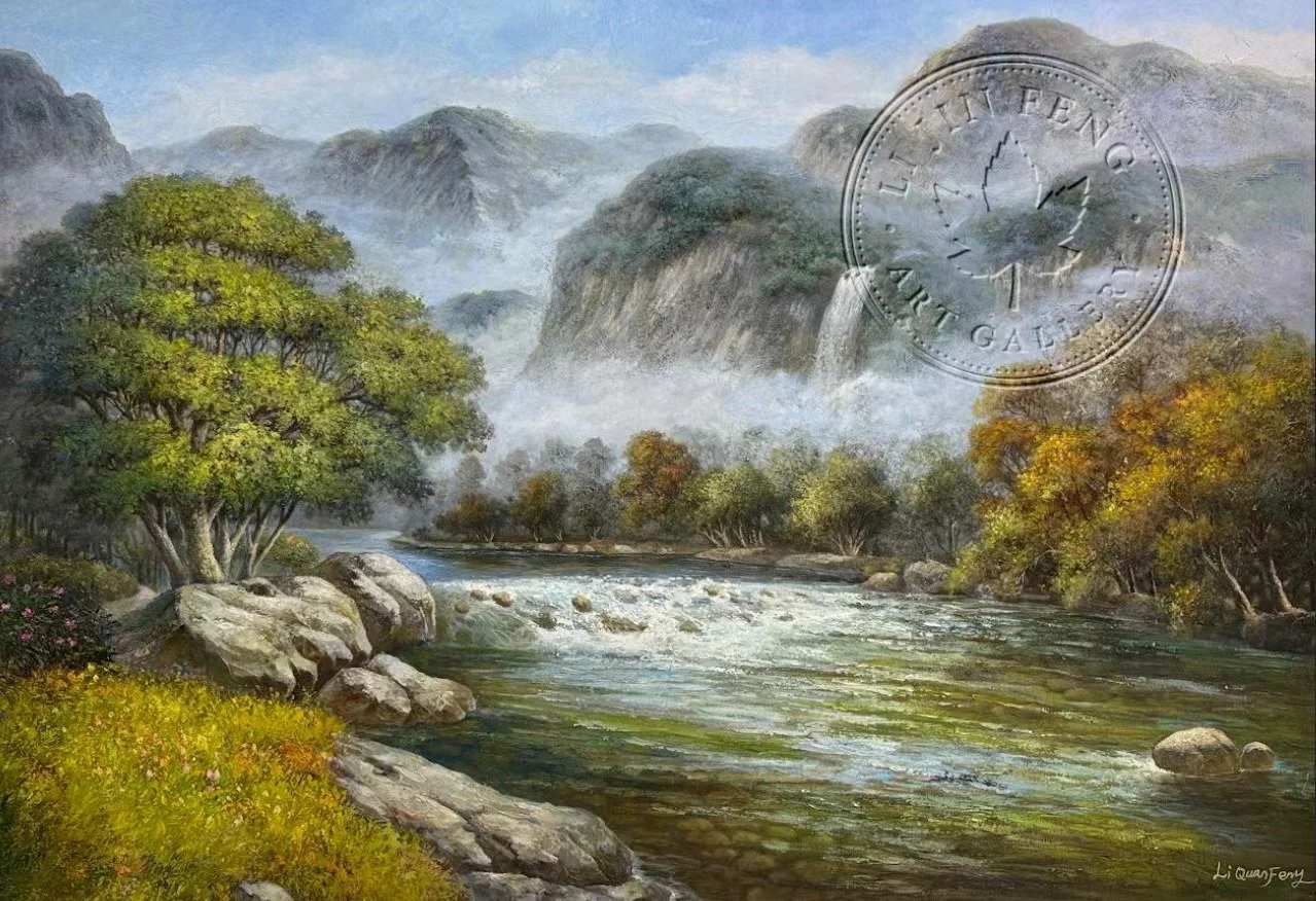 Green hills hold emerald hues