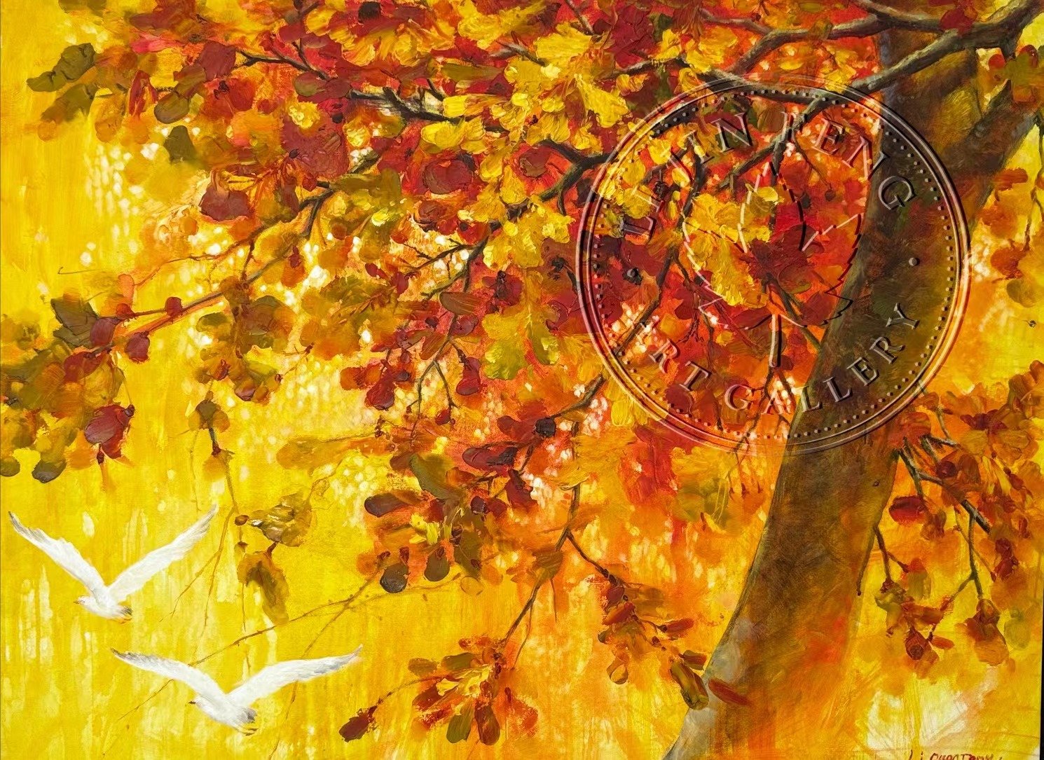 (Autumn Not Yet Cool)