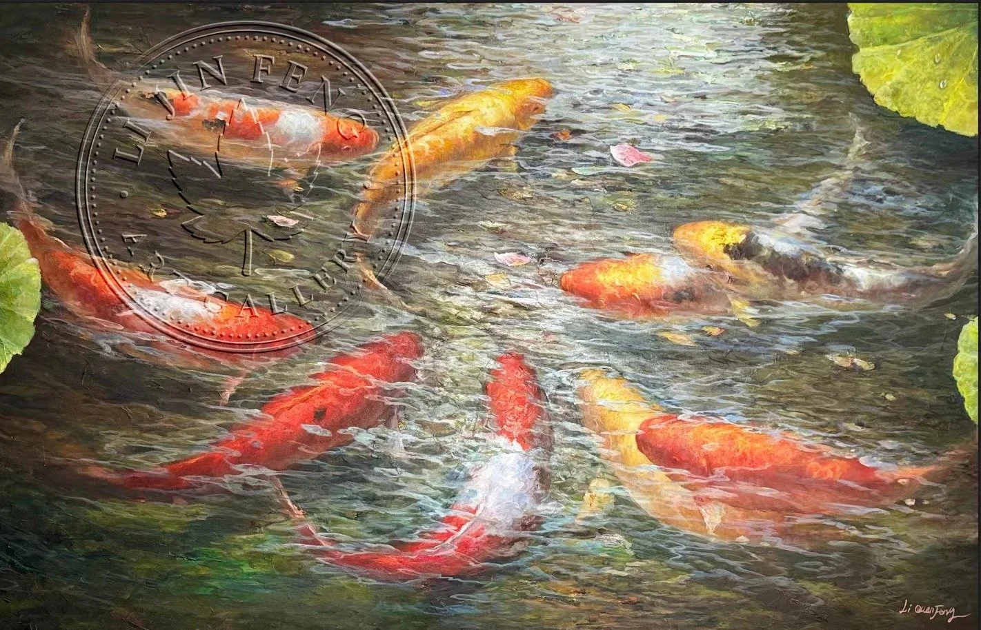 Where fish swim, the heart finds peace.