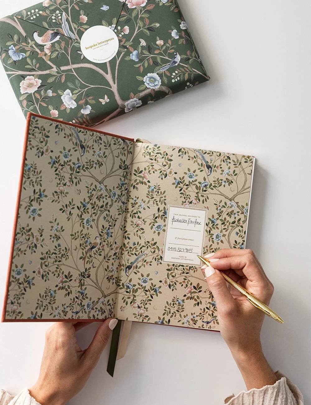Linen Journal Burnt Clay5.webp