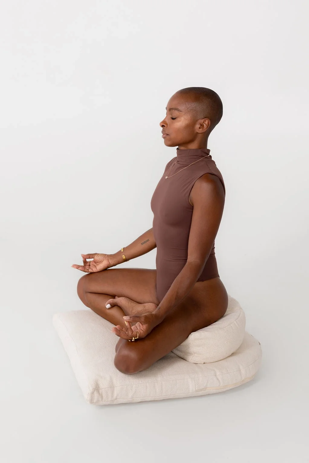 Zafu Meditation Cushion - Cream4.webp
