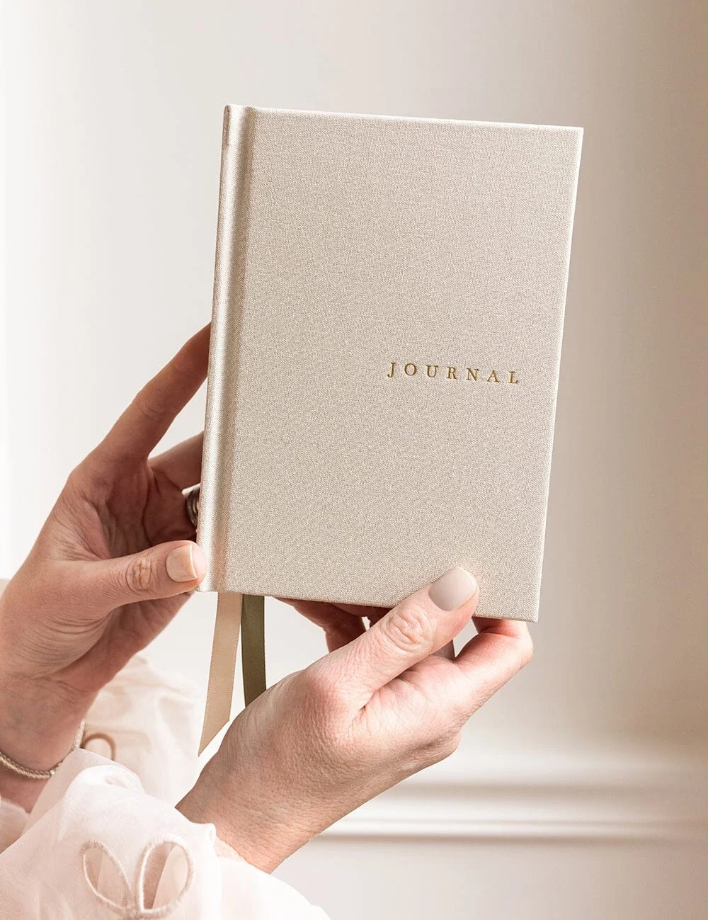 Linen Bound Pocket Journal - Sand8.webp