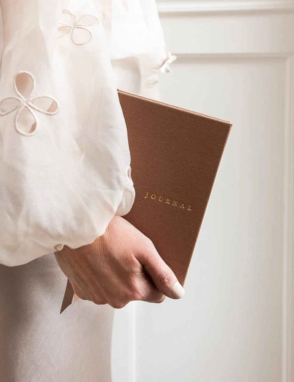 Linen Bound Pocket Journal - Mocha6.webp