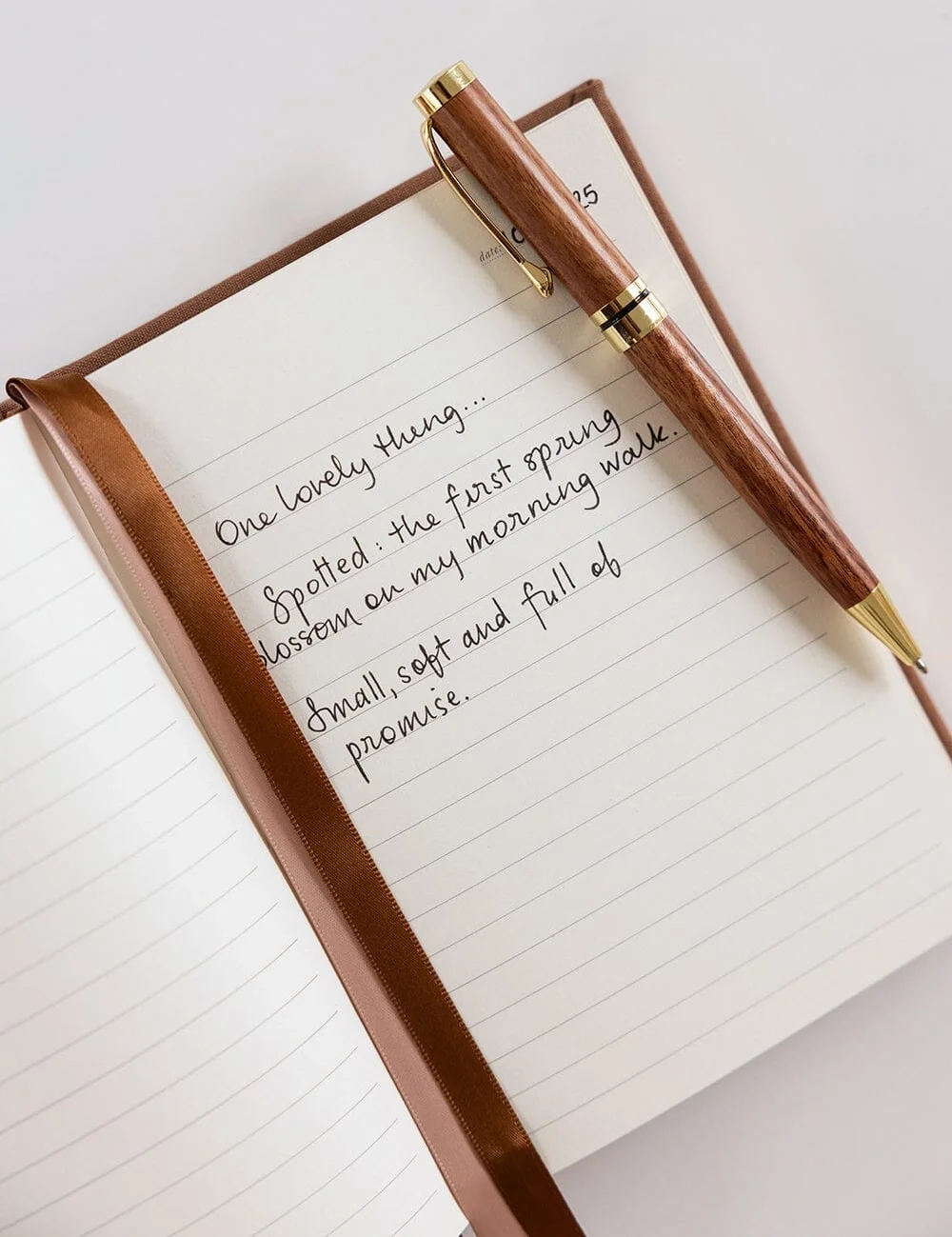 Linen Bound Pocket Journal - Mocha5.webp