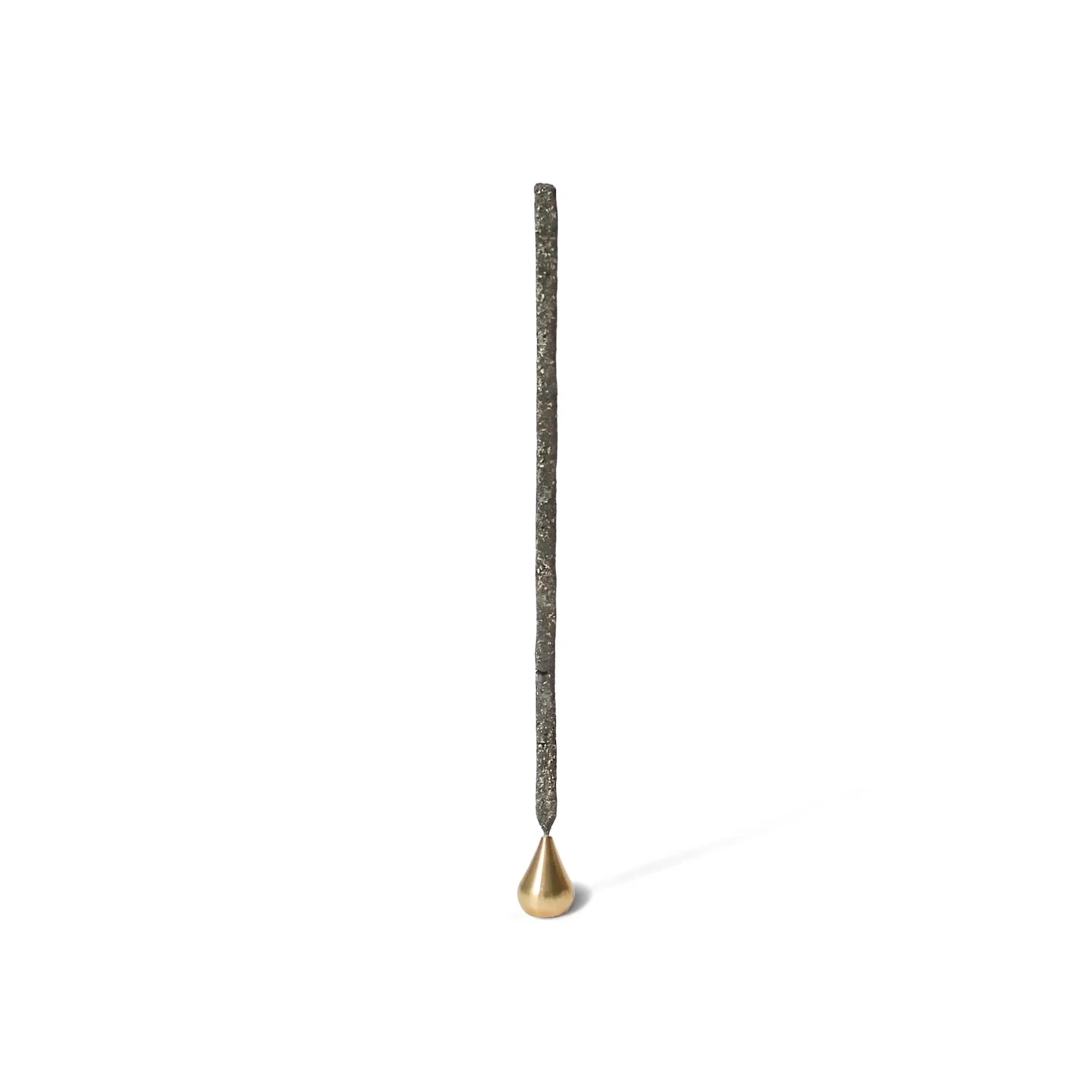Tall Waterdrop Brass Incense Holder2.webp