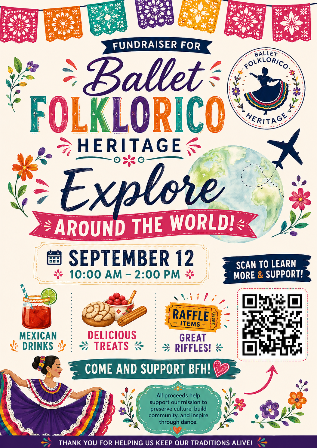 BFH Fundraiser – Around the World