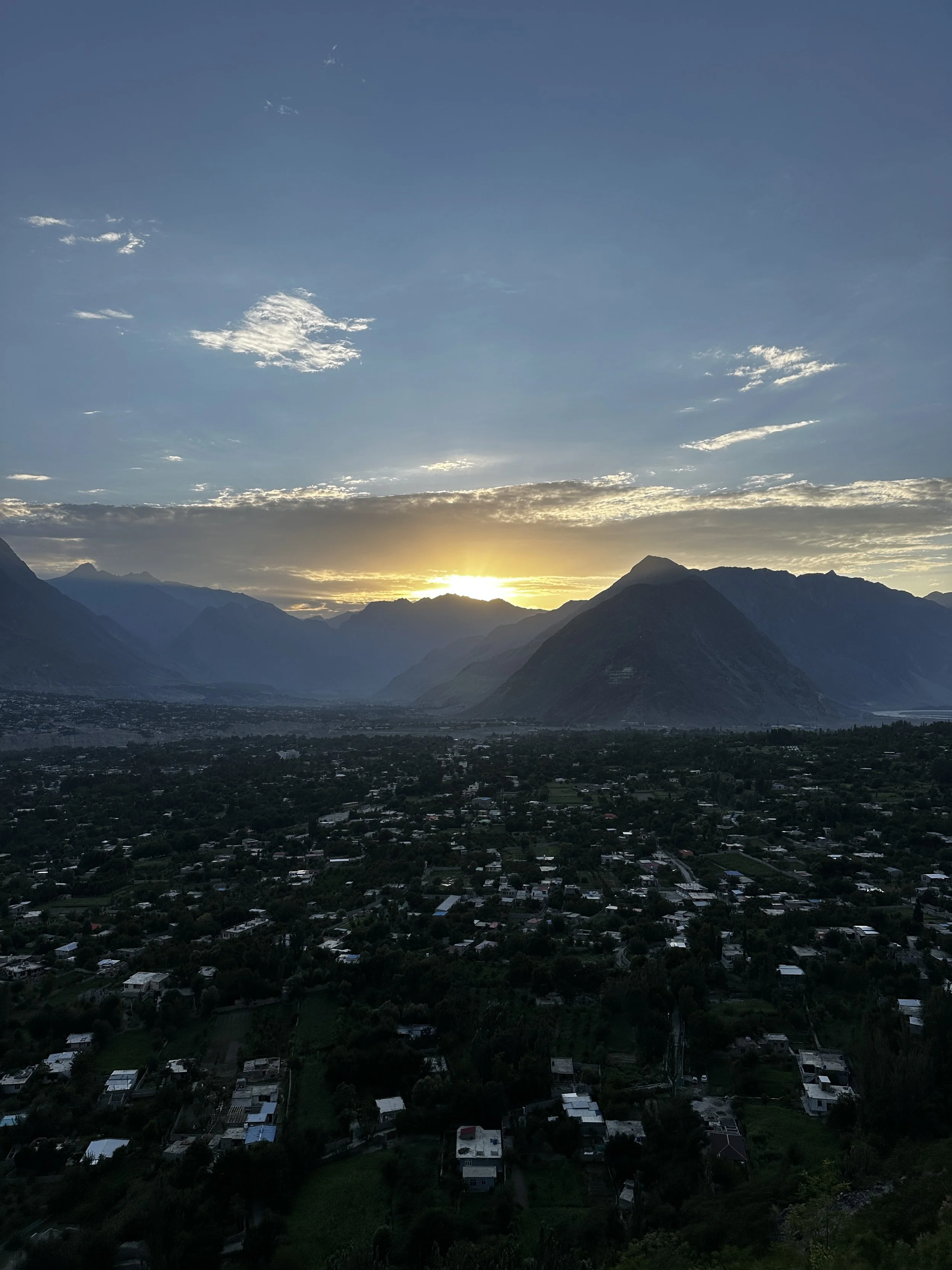 Gilgit Sunset