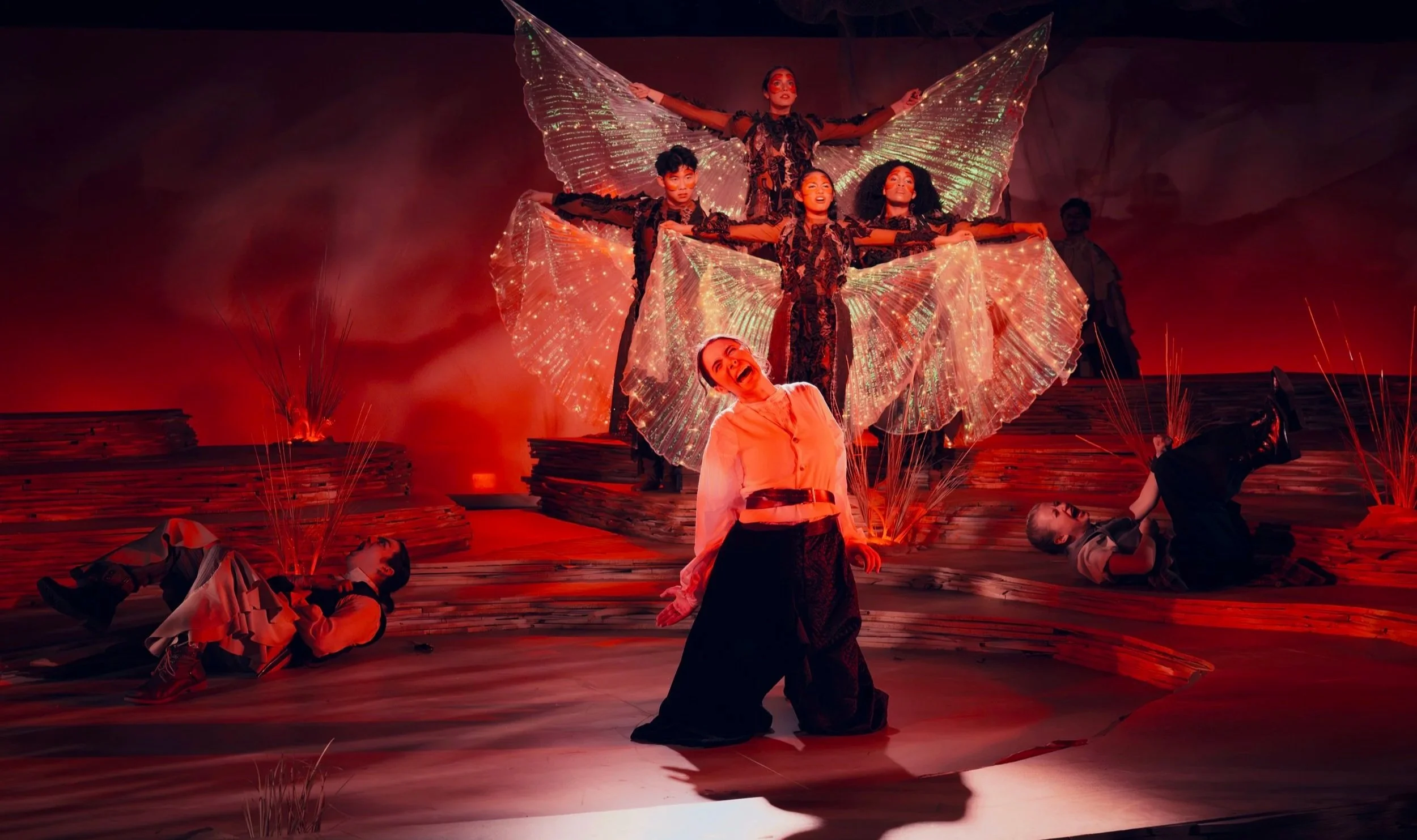"The Tempest" - Lighting Design by Lucrecia Briceño. Associate Lighting Design by Kal Larsen