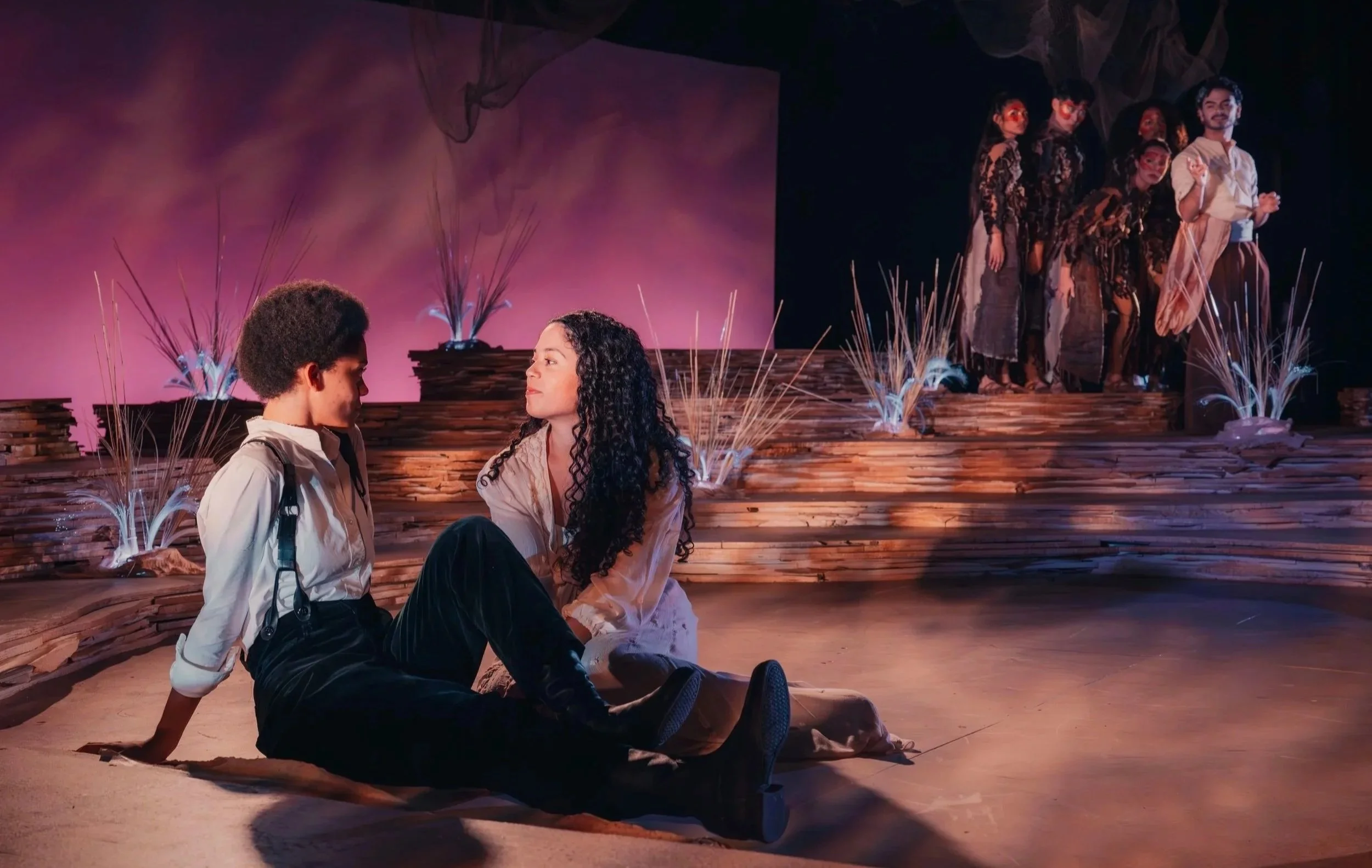 "The Tempest" - Lighting Design by Lucrecia Briceño. Associate Lighting Design by Kal Larsen