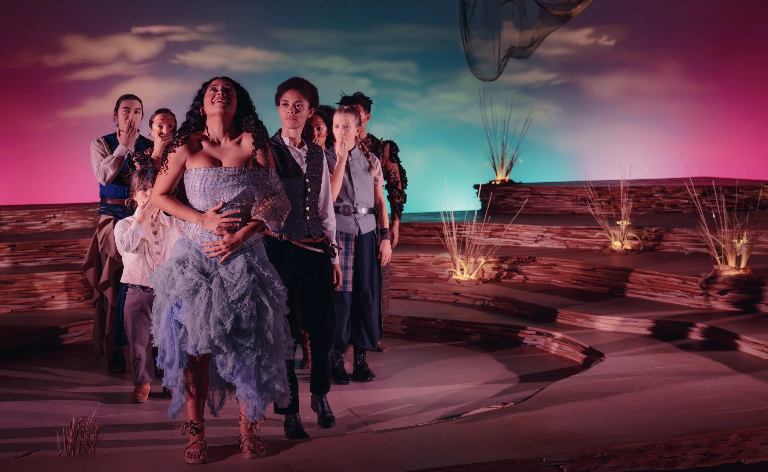"The Tempest" - Lighting Design by Lucrecia Briceño. Associate Lighting Design by Kal Larsen