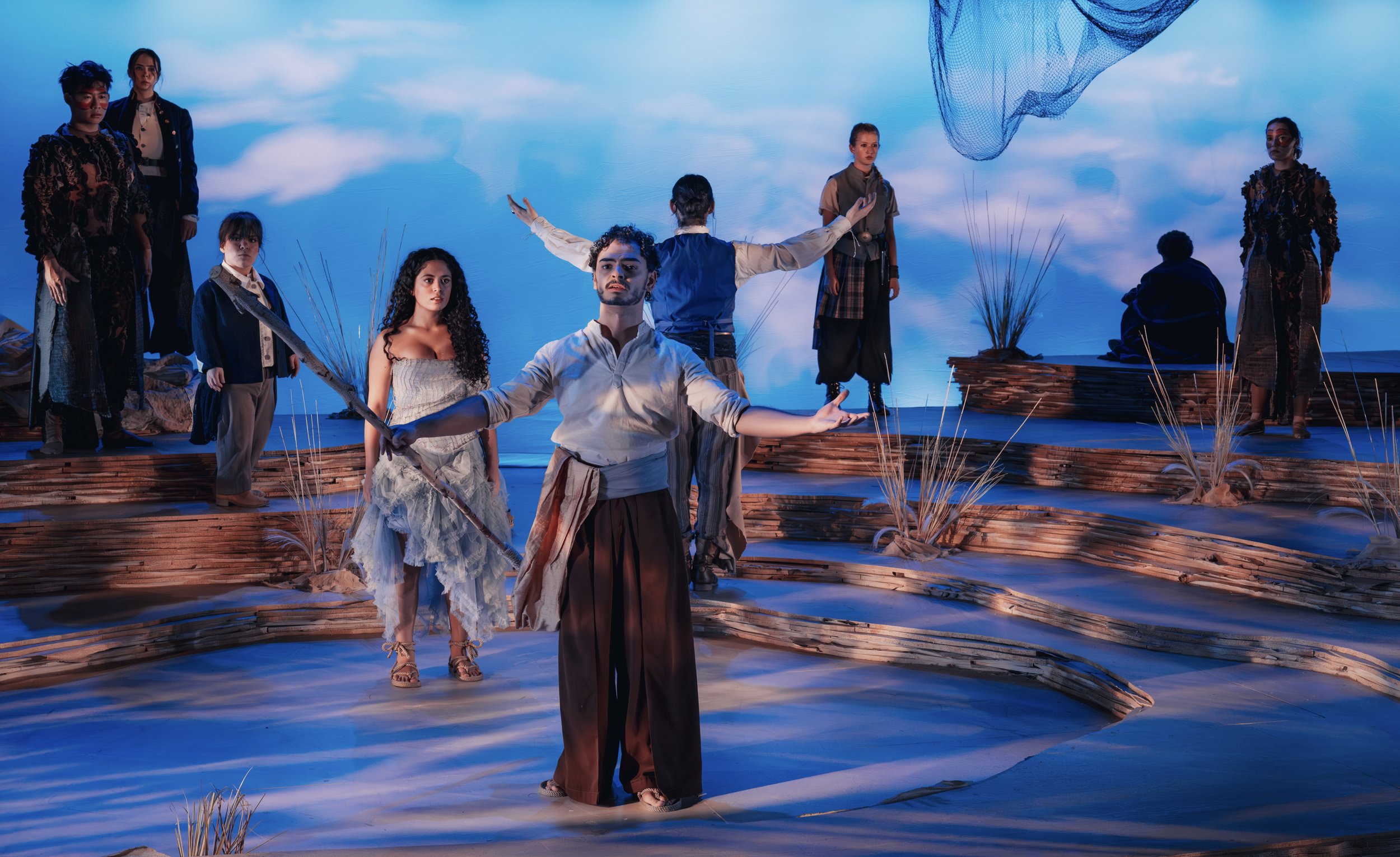 "The Tempest" - Lighting Design by Lucrecia Briceño. Associate Lighting Design by Kal Larsen